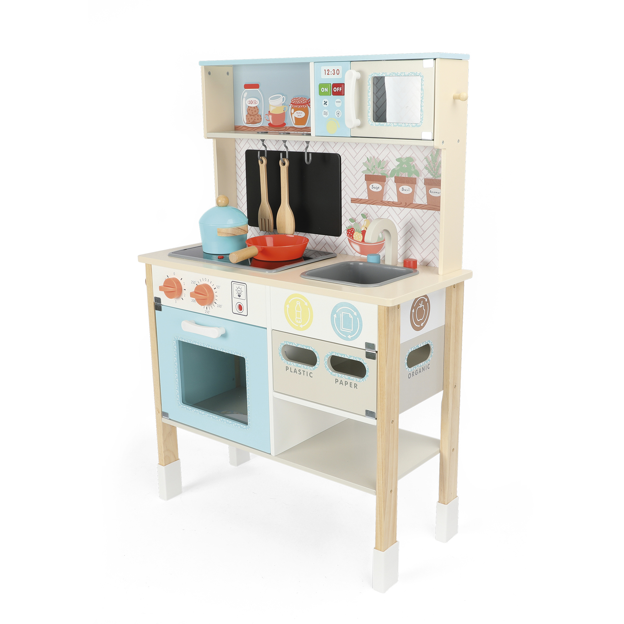 Cucina eco in legno – wood “n” play - WOOD N'PLAY