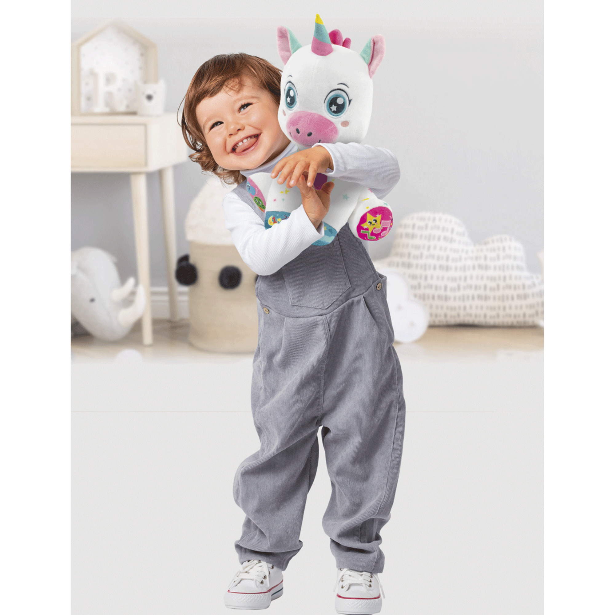 Baby clementoni - scintilla unicorno canta e brilla - 12m+ - Baby Clementoni