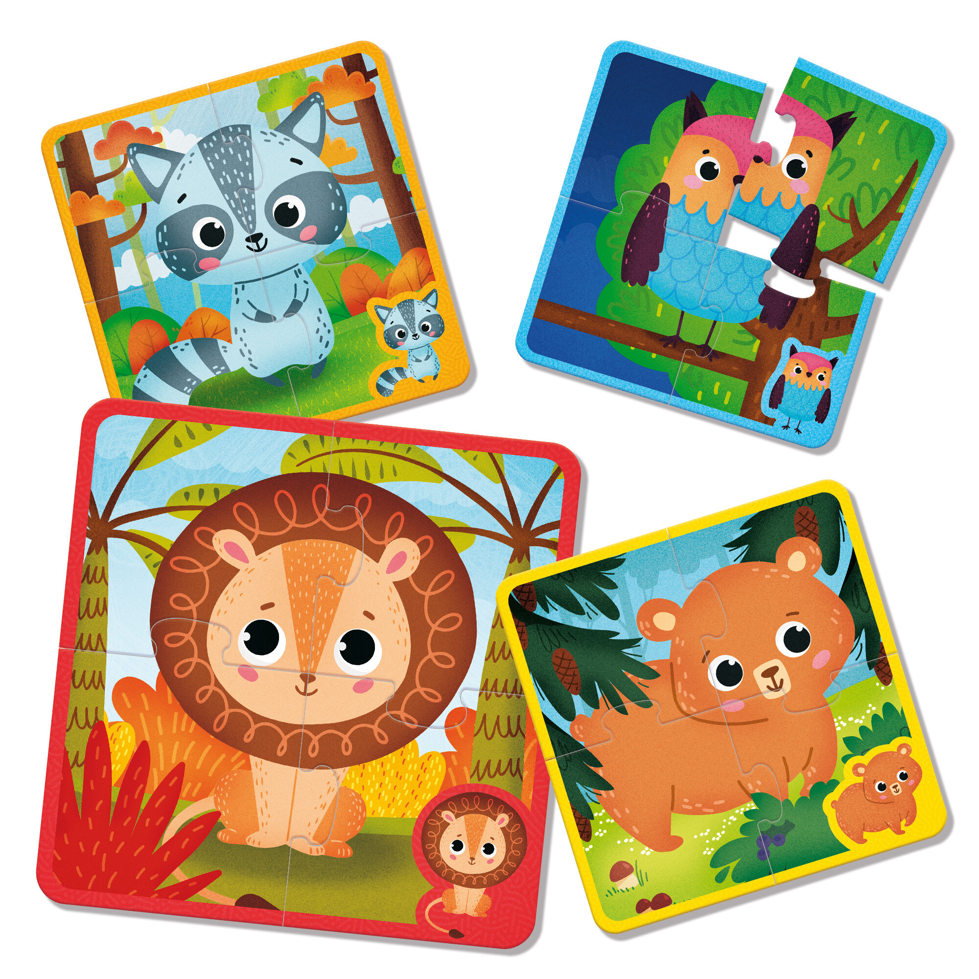 Montessori baby touch puzzle - LISCIANI