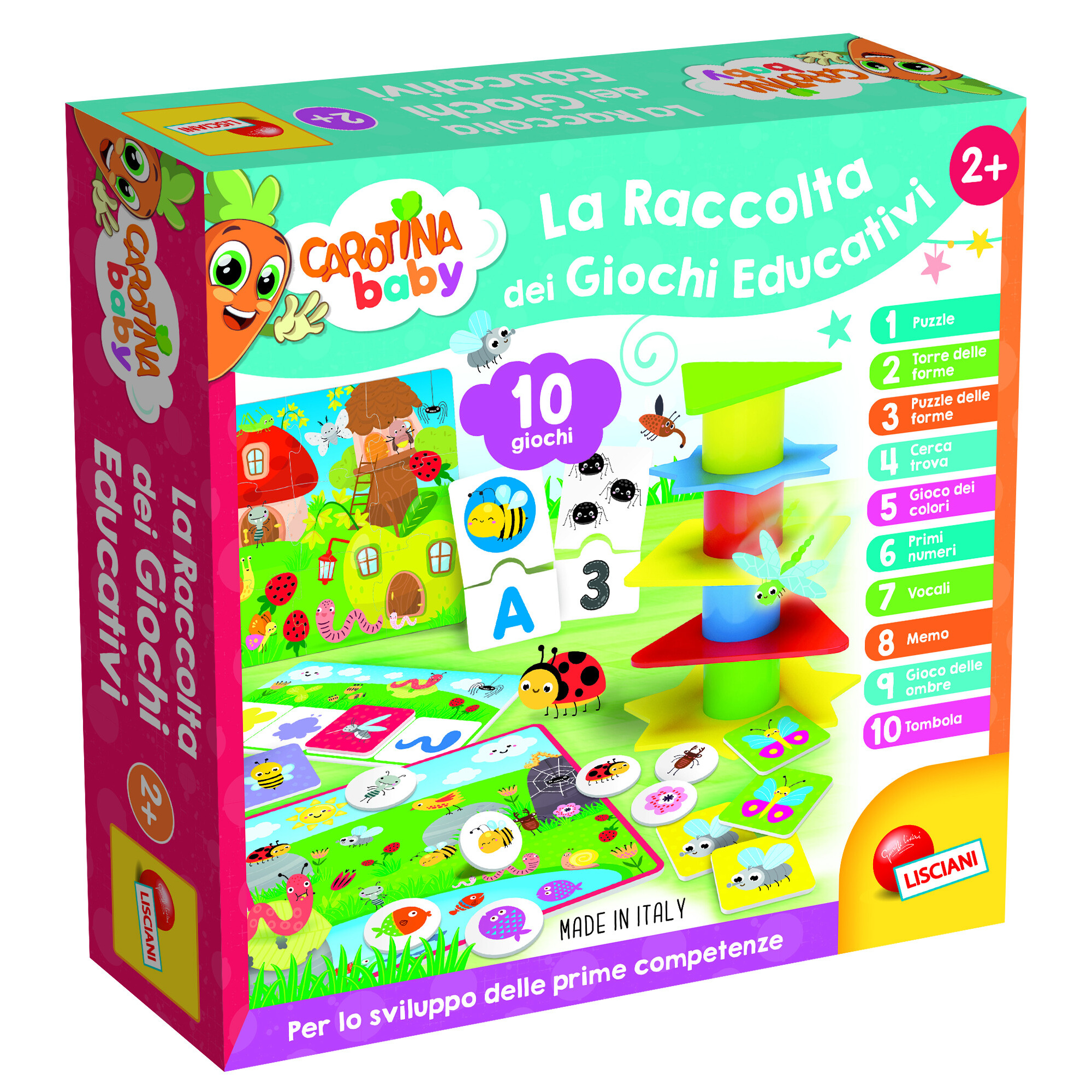 Carotina baby la raccolta dei giochi educativi - LISCIANI