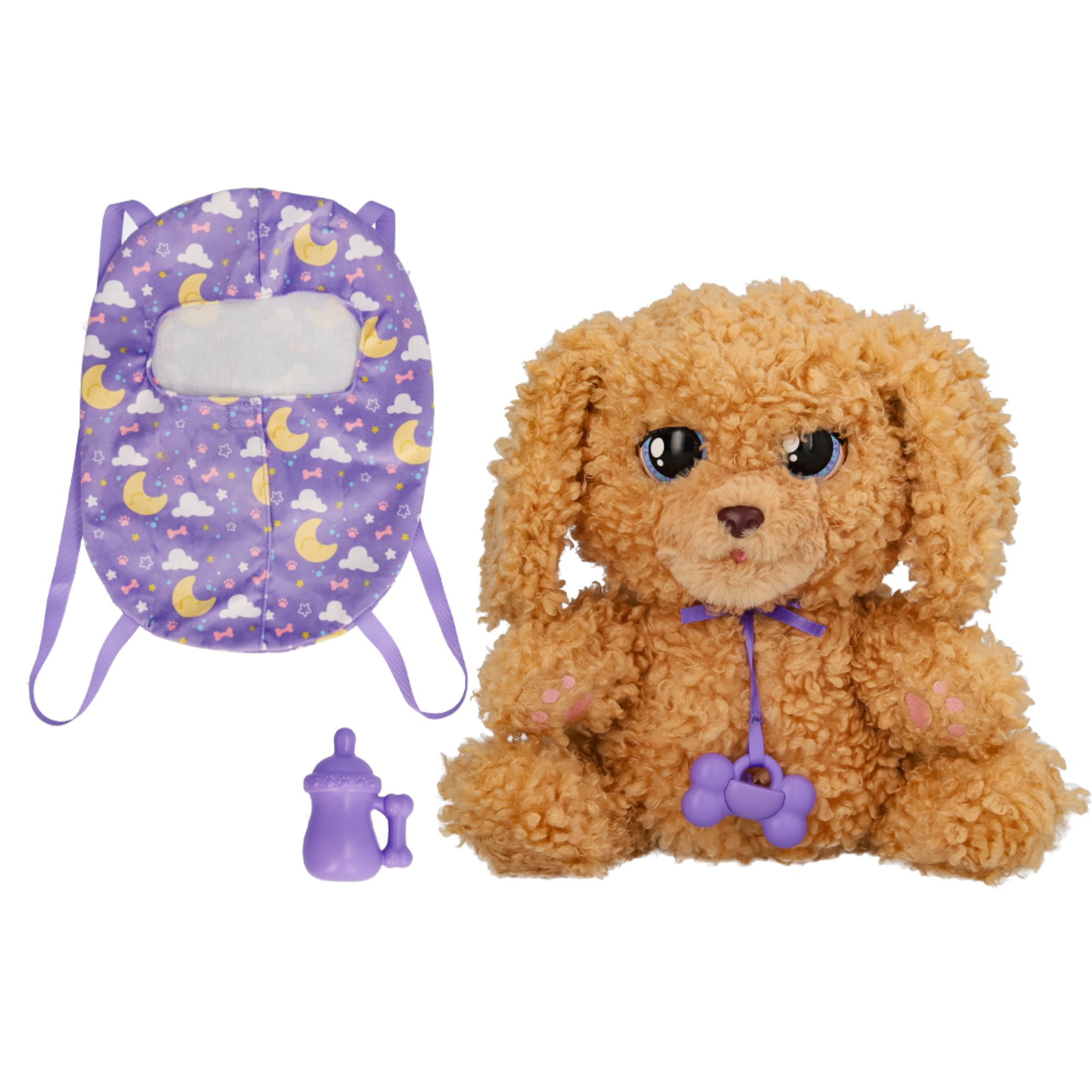 Baby paws labradoodle, peluche interattivo con suoni e 3 accessori inclusi - 4+ - BABY PAWS