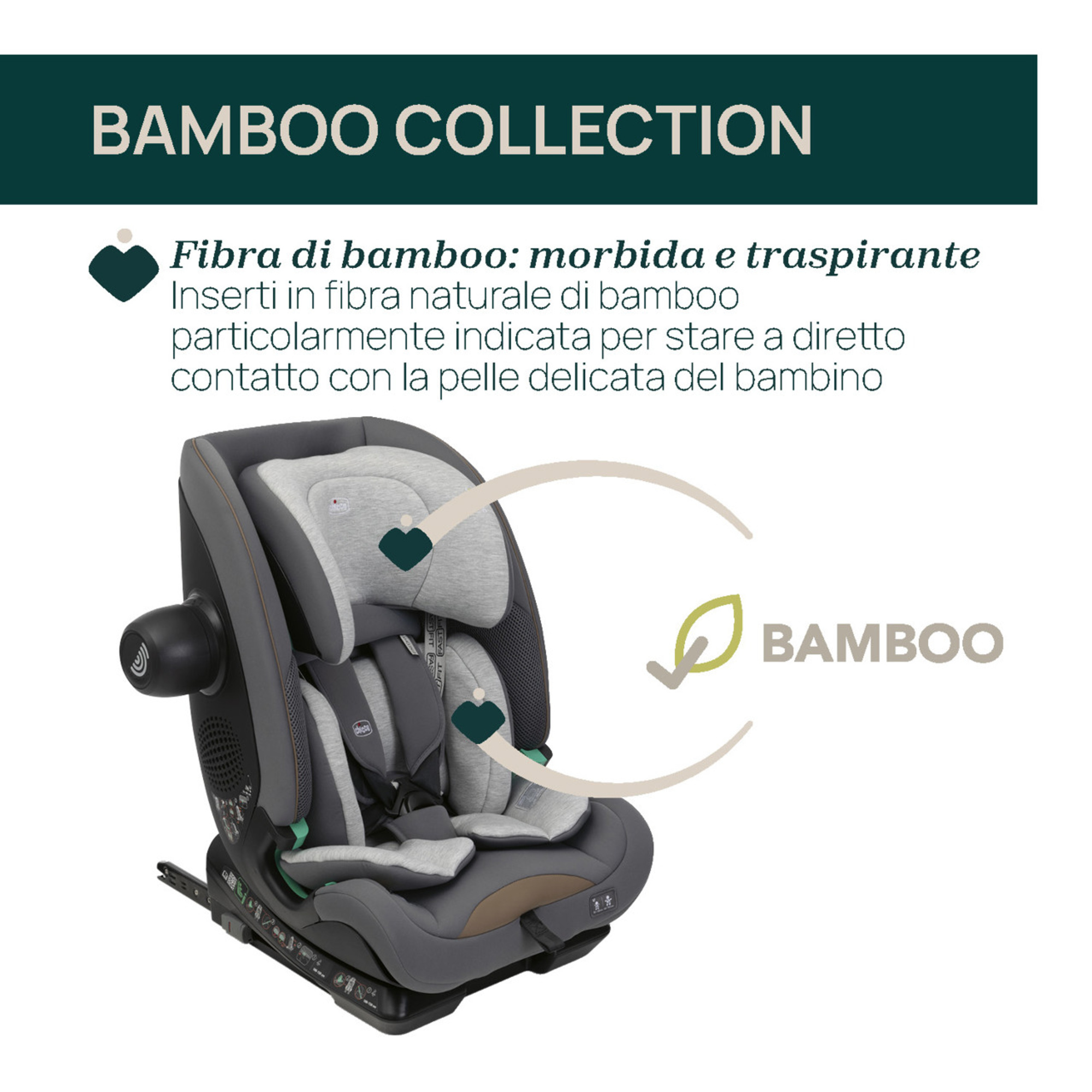 Seggiolino auto seat&go (76-150 cm) glam grey - chicco - Chicco