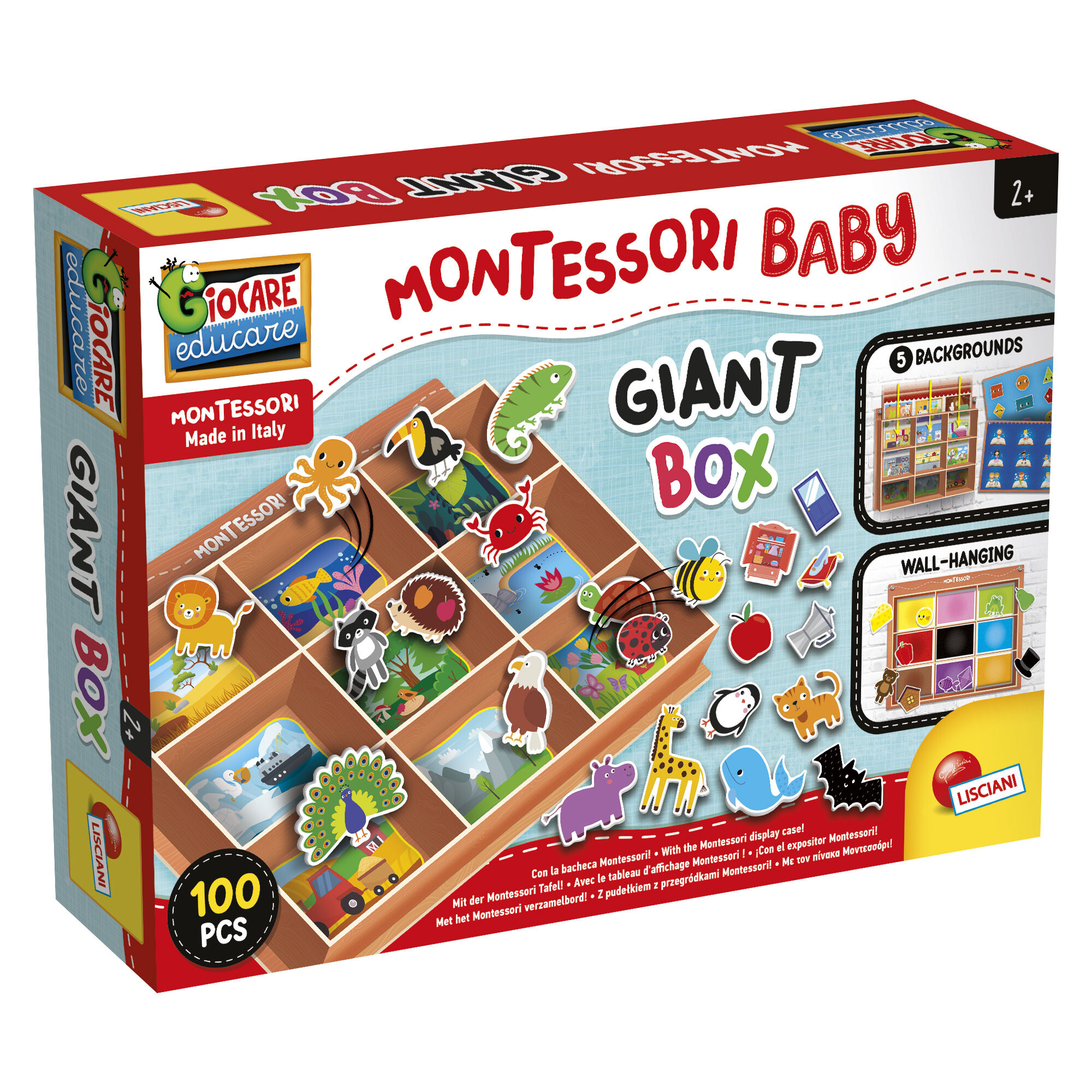 Montessori baby box gigante - LISCIANI