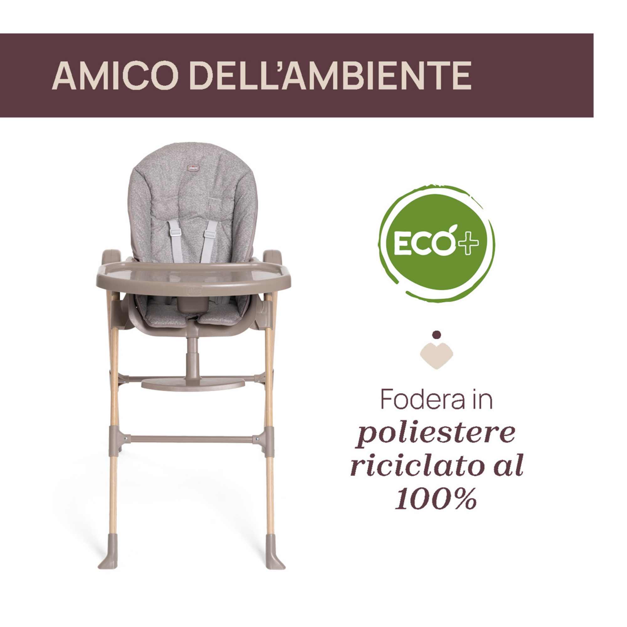 Seggiolone polly essential ash - chicco - Chicco