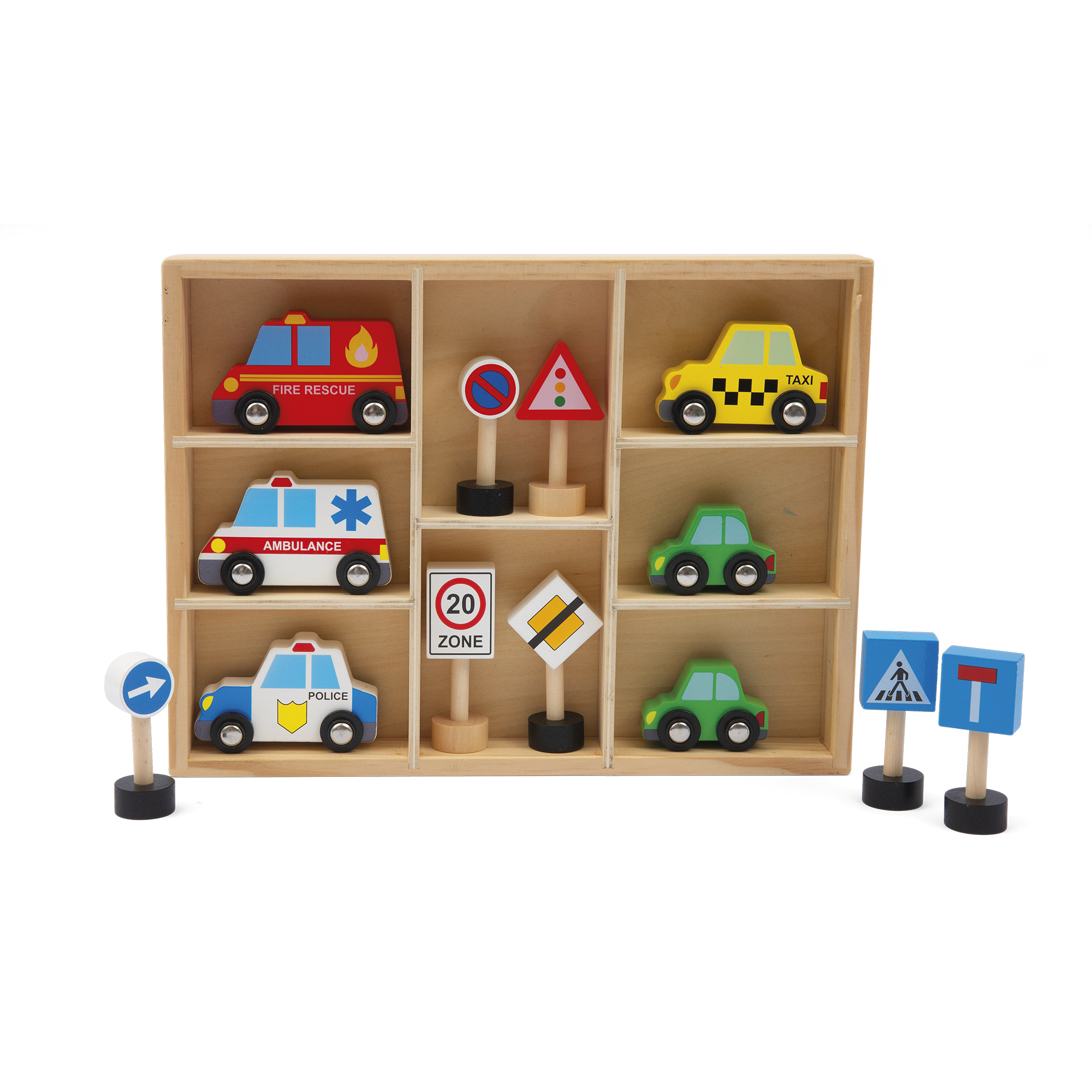 Set viecoli in legno - wood n play - WOOD N'PLAY