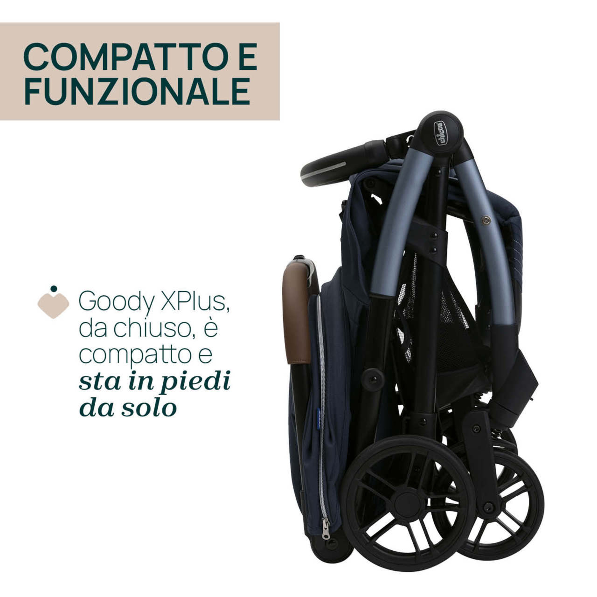 Passeggino goody xplus radiant blue - chicco - Chicco