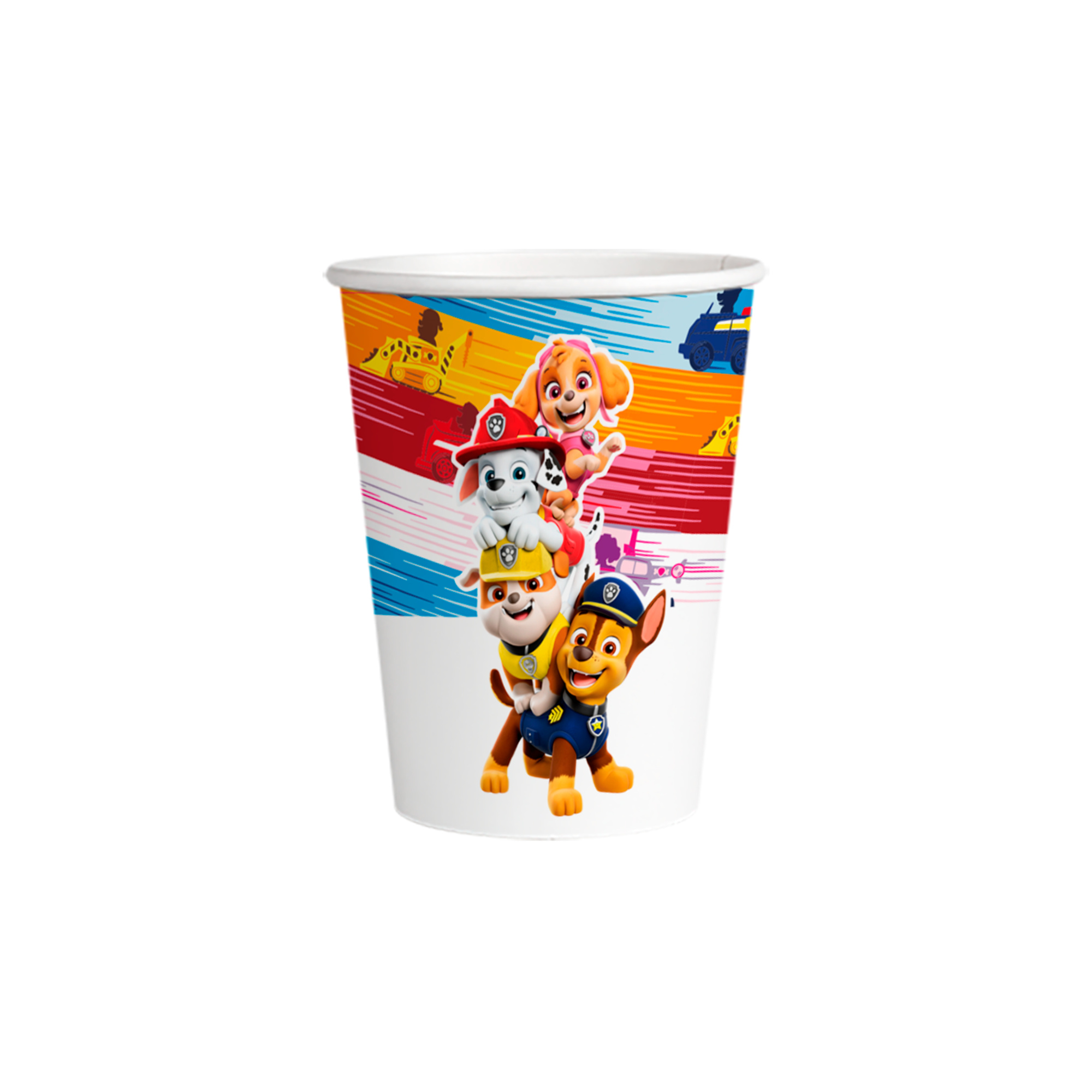 Bicchieri bio paw patrol 250 ml - set da 8 pezzi - Paw Patrol