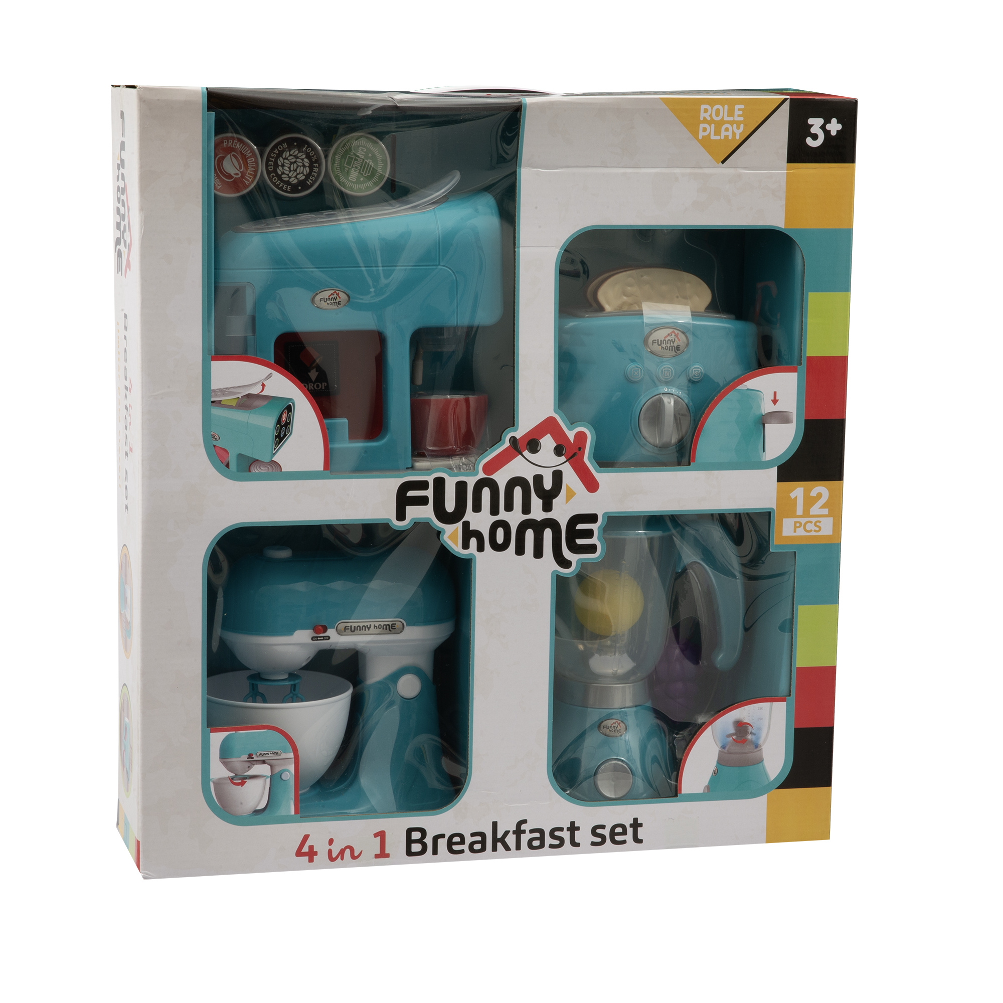 Set colazione 4in1 - funny home 3+ - Superstar