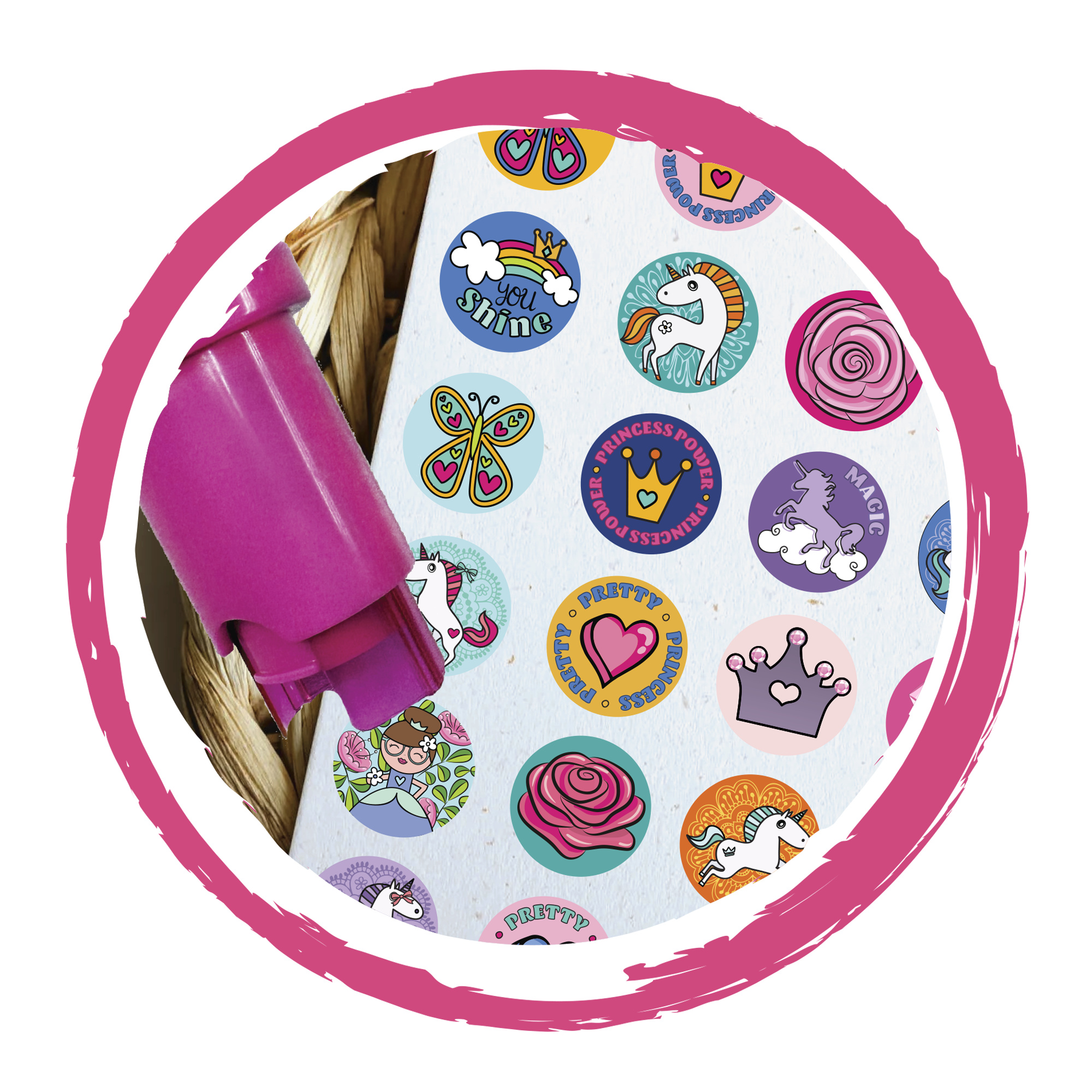 Sticker stamper - crea mania 3+ - Creamania