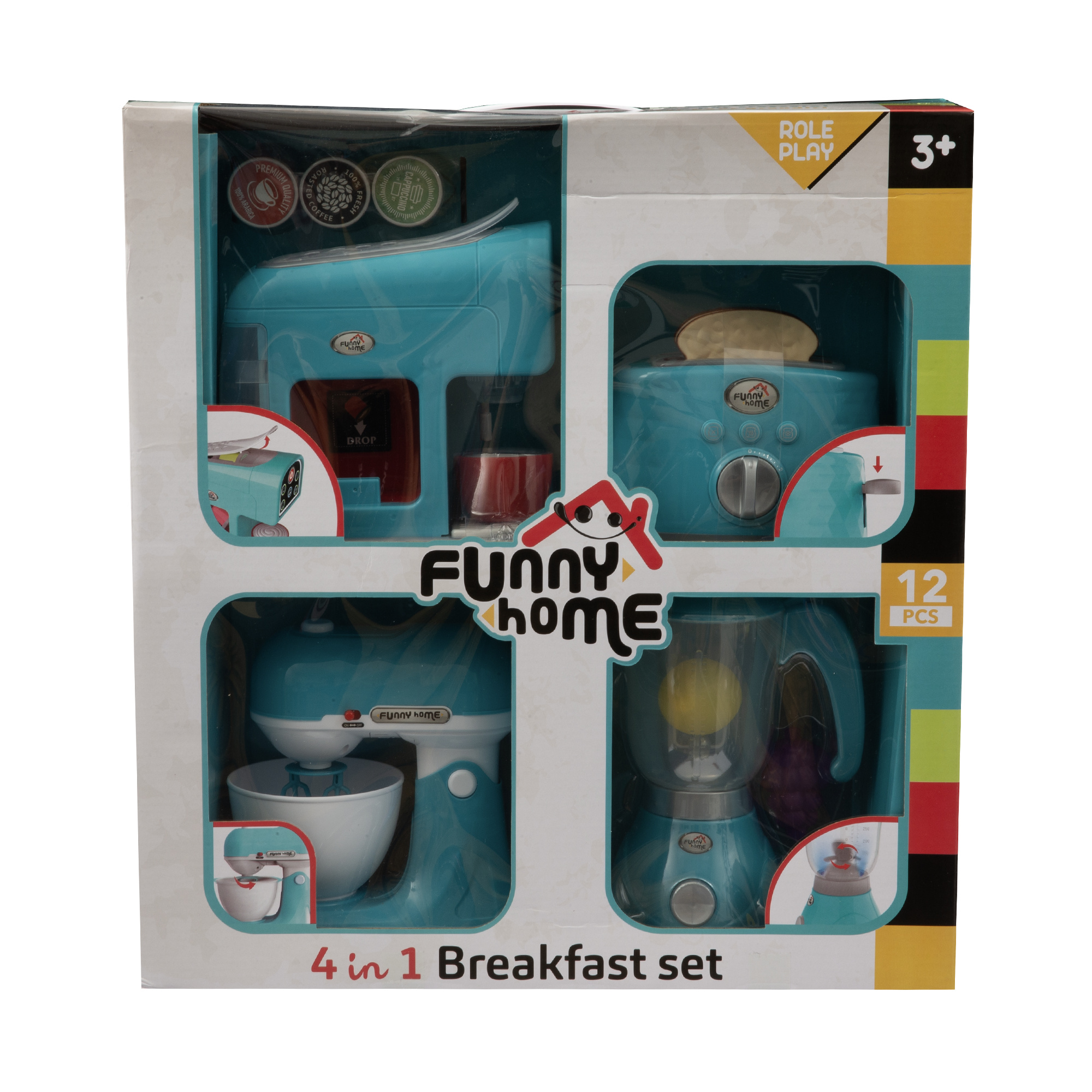 Set colazione 4in1 - funny home 3+ - Superstar