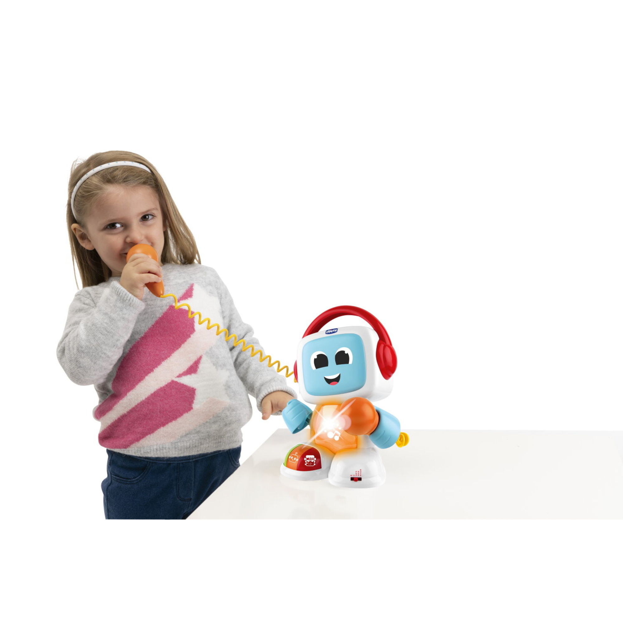 Chicco robit - gioca e canta con happy music per bambini 3-6 anni - Chicco