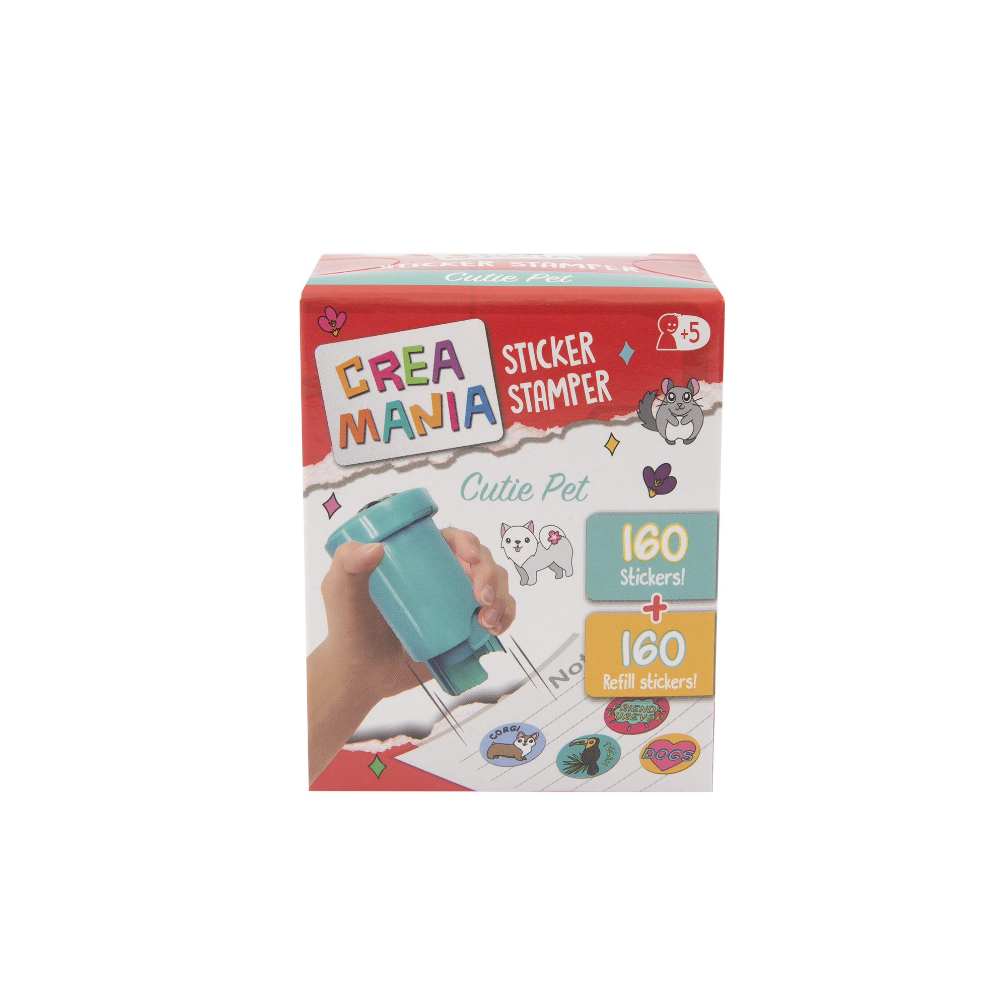 Sticker stamper - crea mania 3+ - Creamania