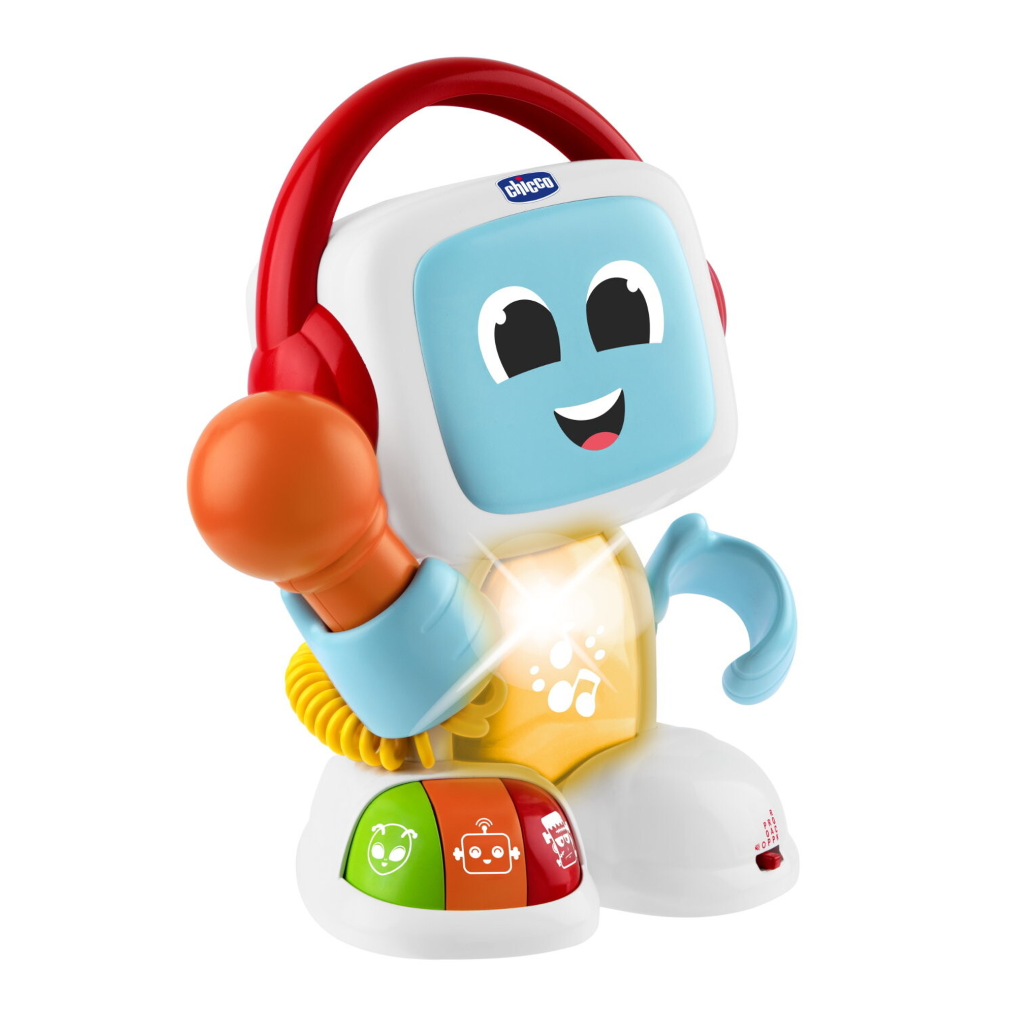 Chicco robit - gioca e canta con happy music per bambini 3-6 anni - Chicco