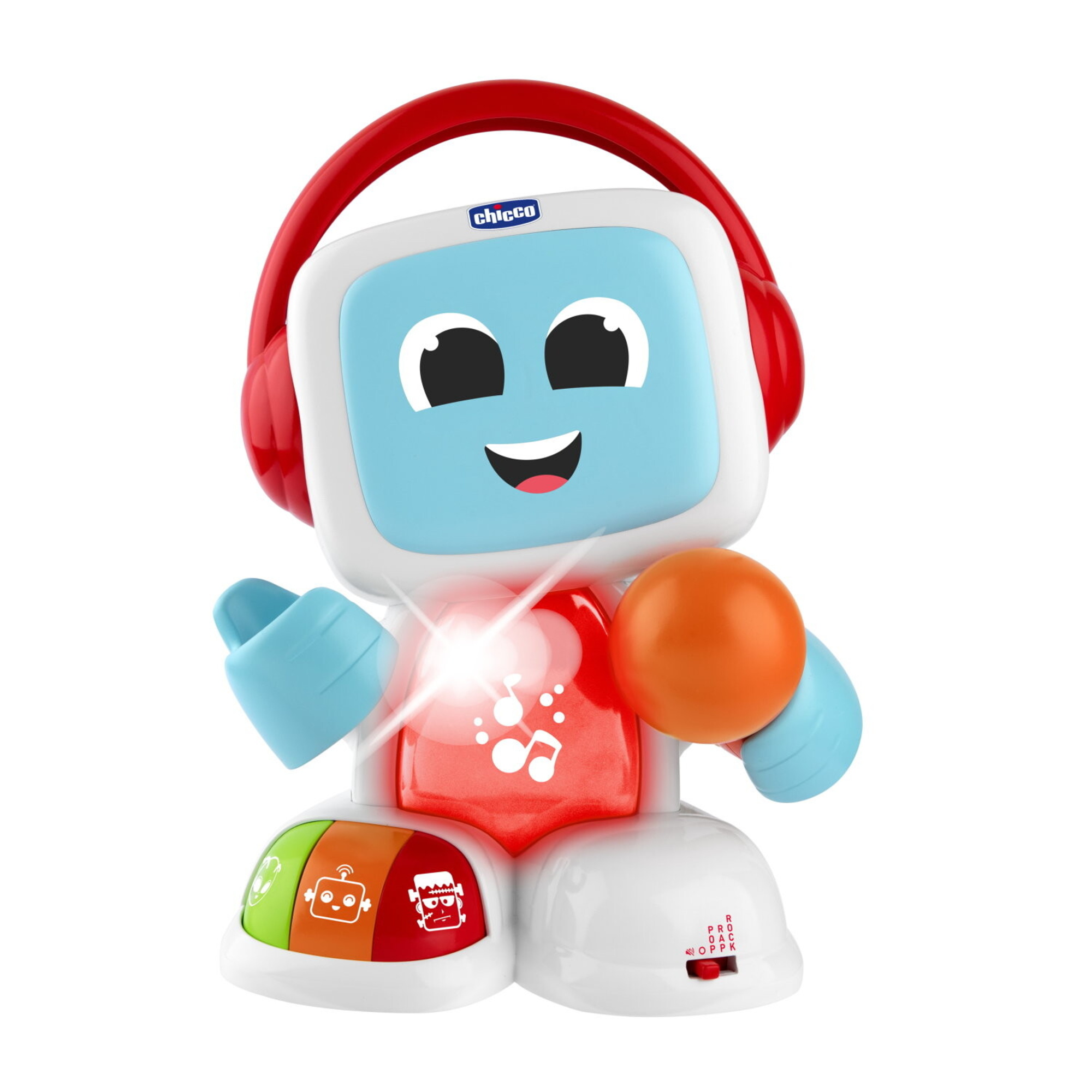 Chicco robit - gioca e canta con happy music per bambini 3-6 anni - Chicco