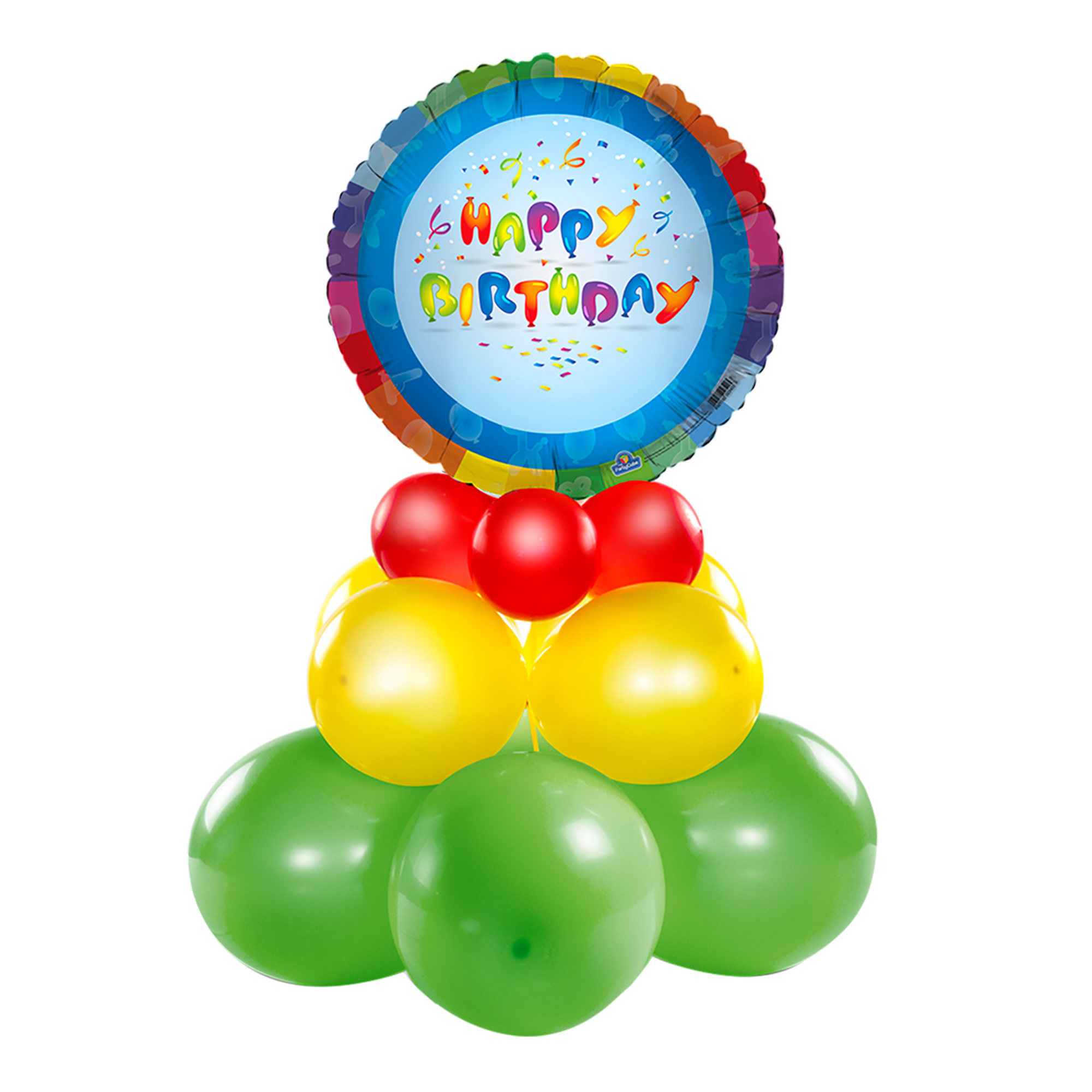 Kit gonfia e decora happy birthday - facile da usare - No brand