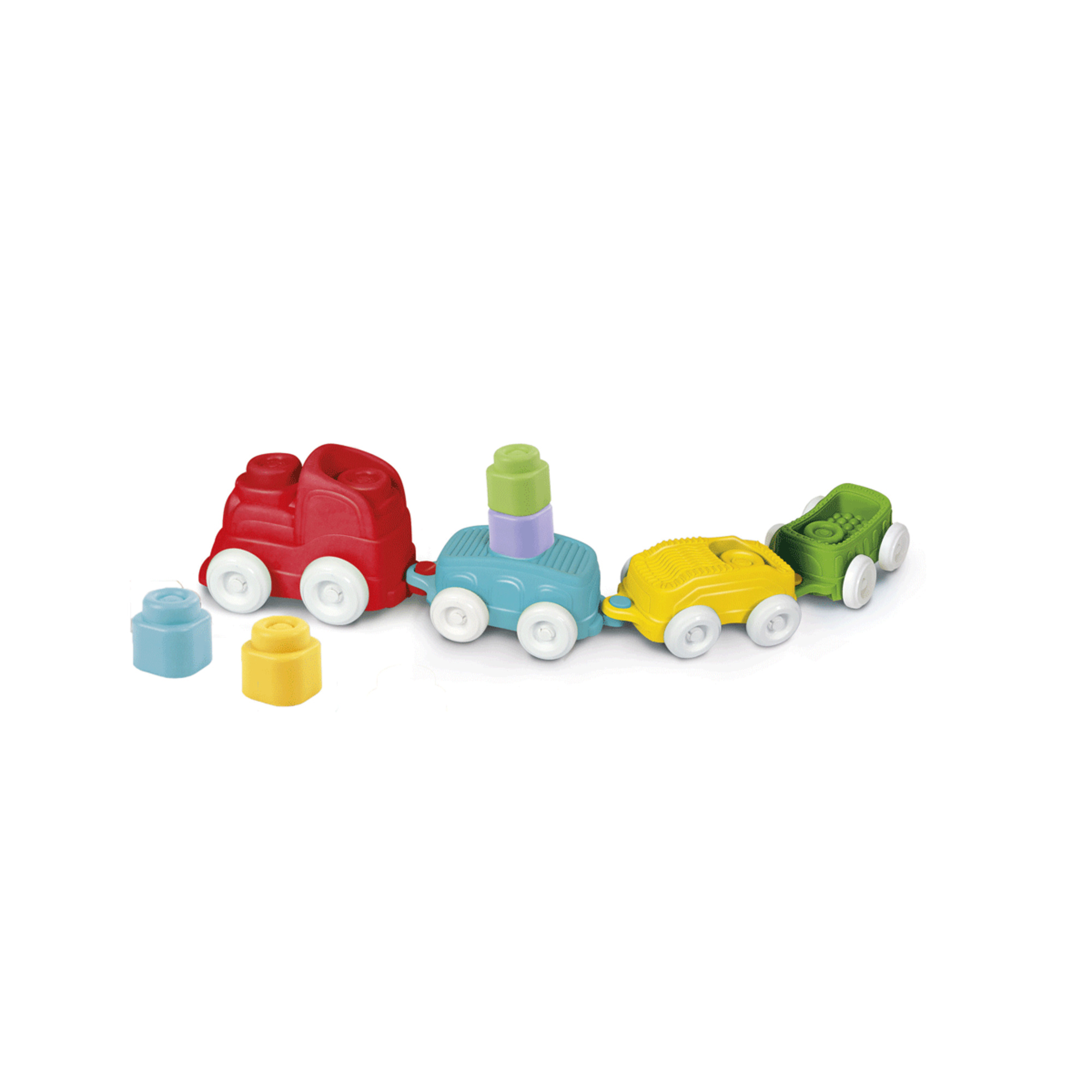 Baby clementoni - touch, play sensory train try me - 6m+ - Clemmy