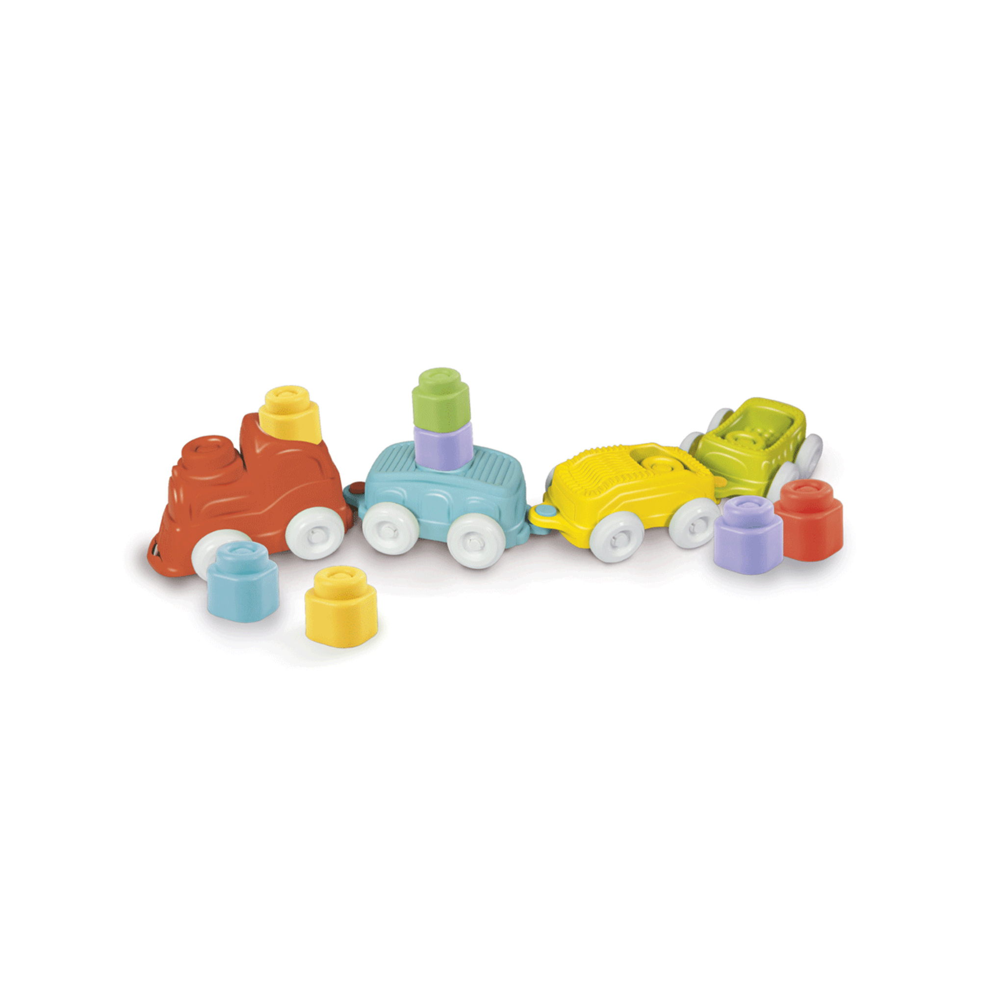 Baby clementoni - touch, play sensory train try me - 6m+ - Clemmy