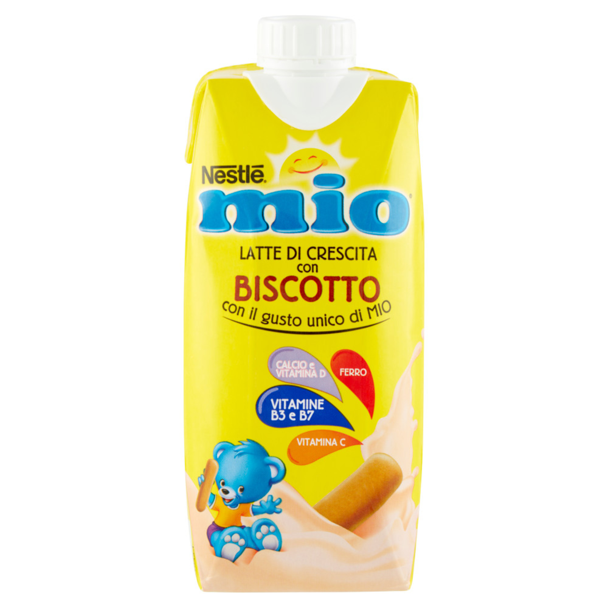 Mio latte di crescita con biscotto liquido brick 500 ml - nestlé - NESTLE'