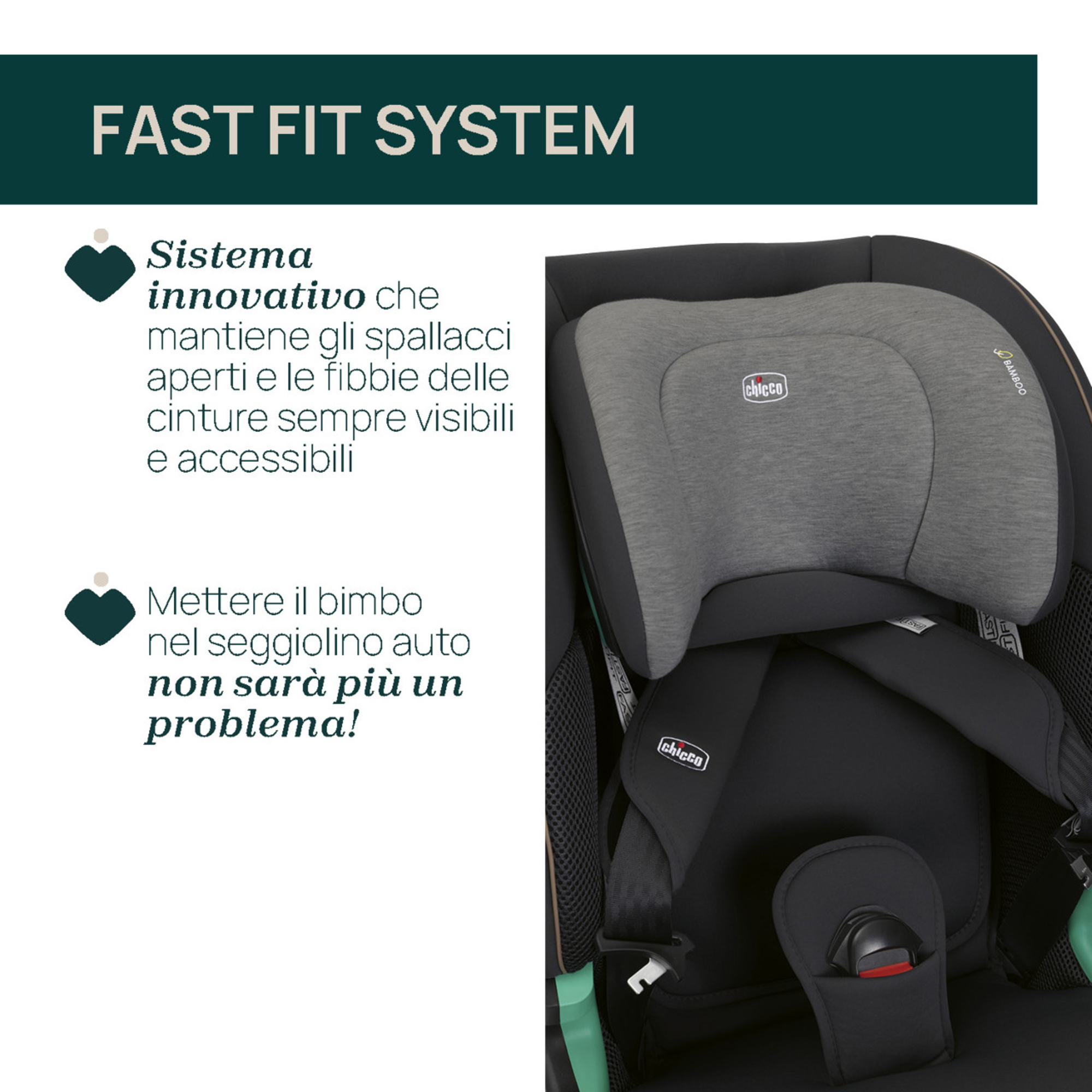 Seggiolino auto seat&go (76-150 cm) posh black - chicco - Chicco