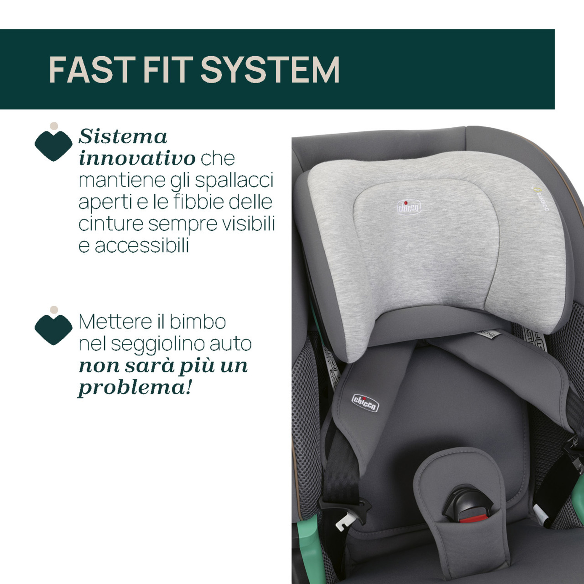 Seggiolino auto seat&go (76-150 cm) glam grey - chicco - Chicco