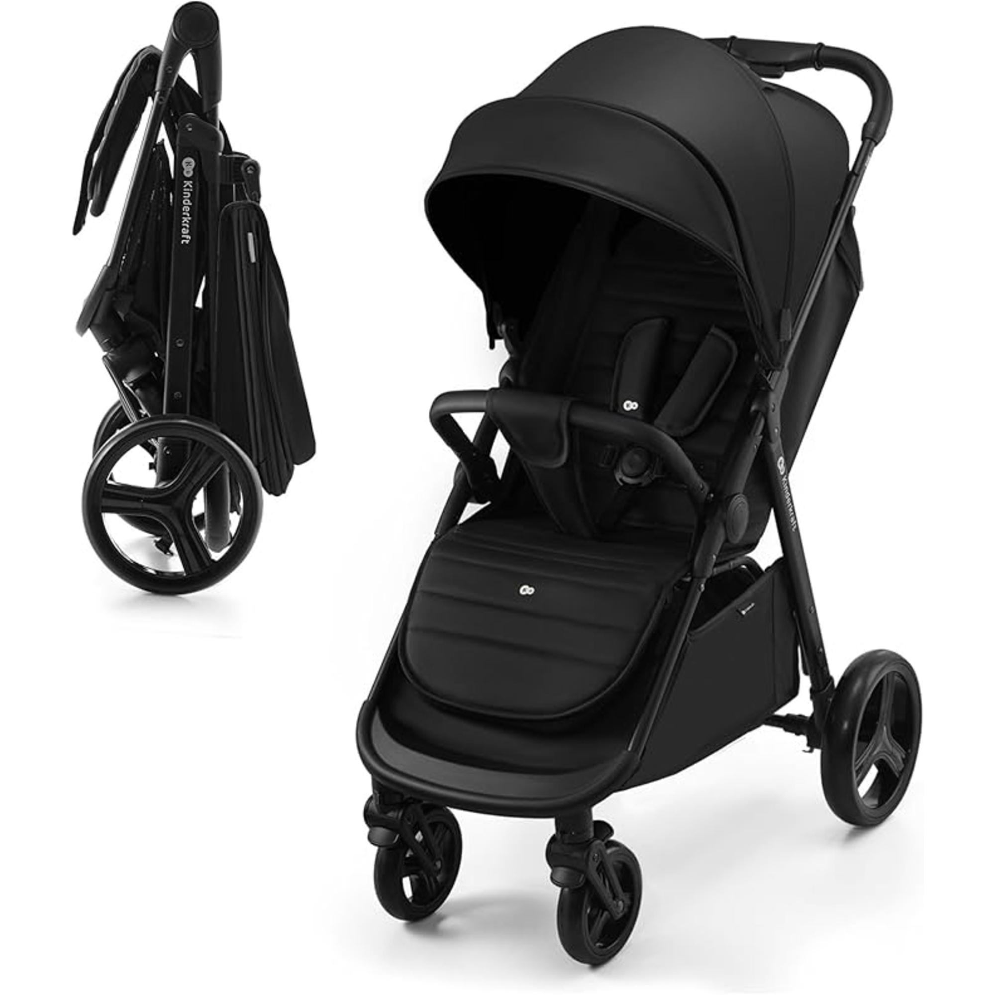 Passeggino leggero rine black - kinderkraft - KinderKraft