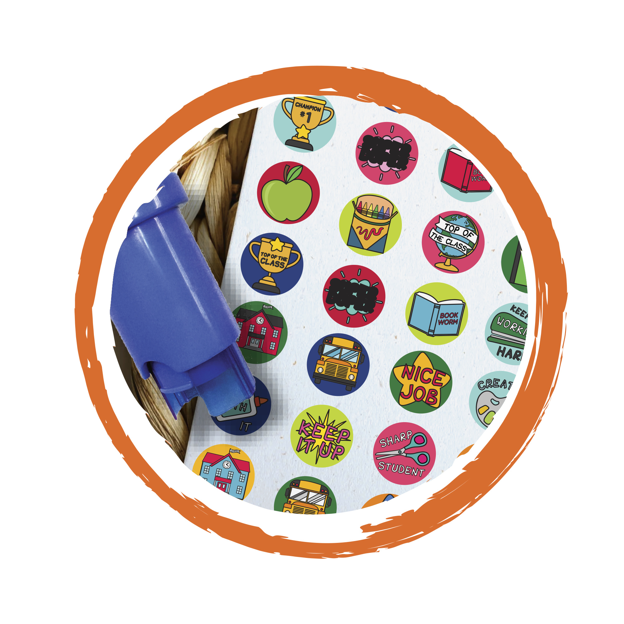 Sticker stamper - crea mania 3+ - Creamania