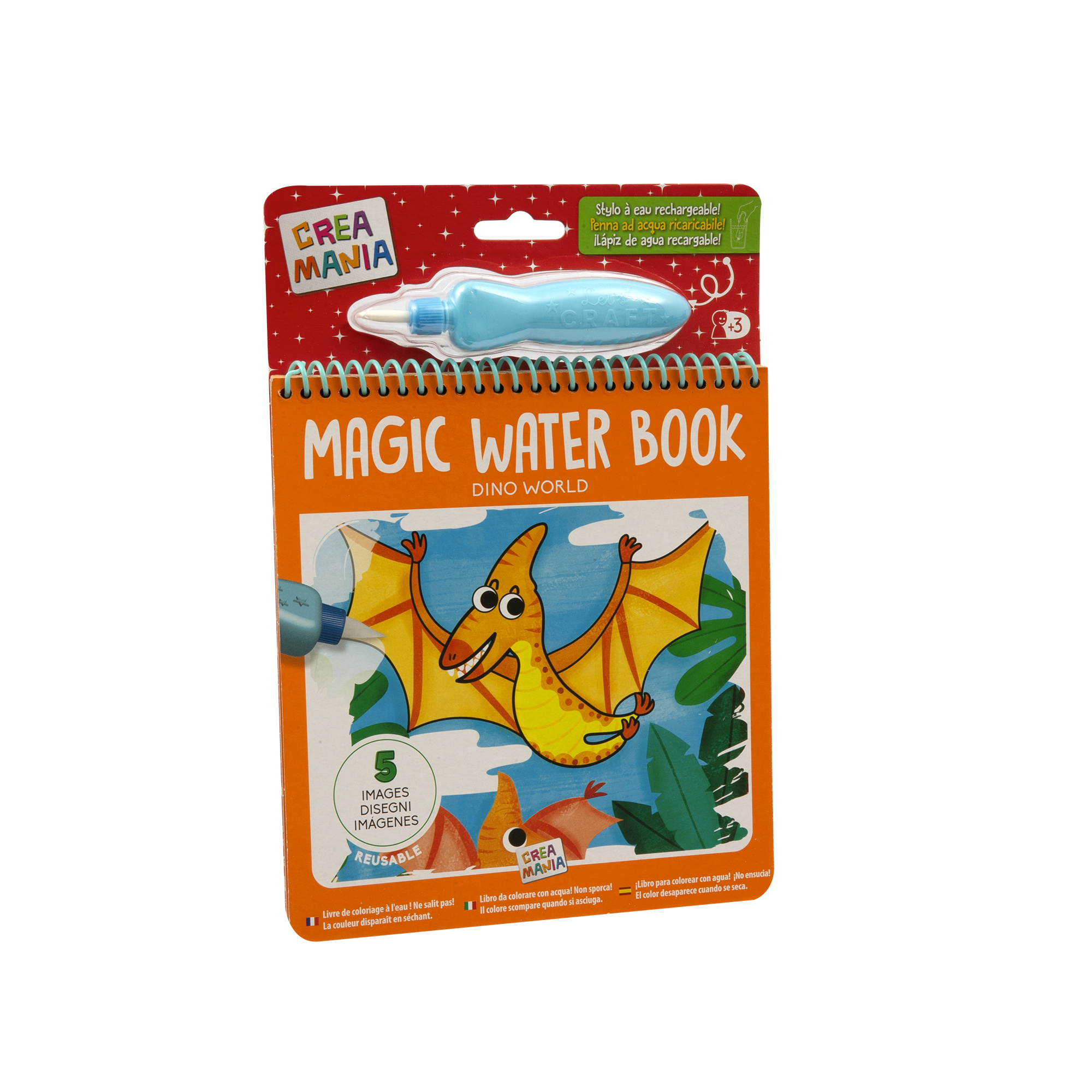 Magic water book - crea mania -3+ - Creamania