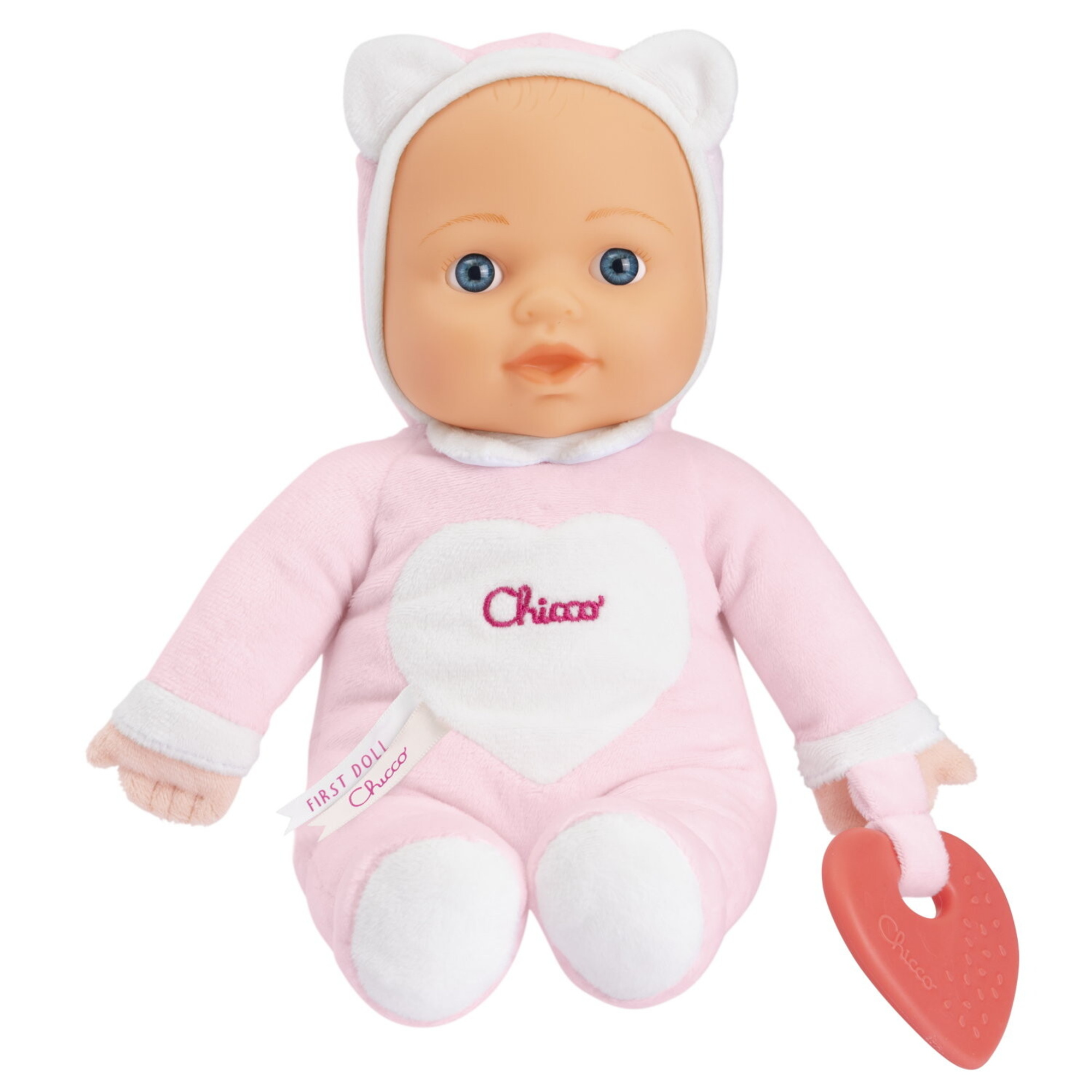 Chicco la mia prima bambola - sicura per neonati, - rosa - 0+ mesi - Chicco