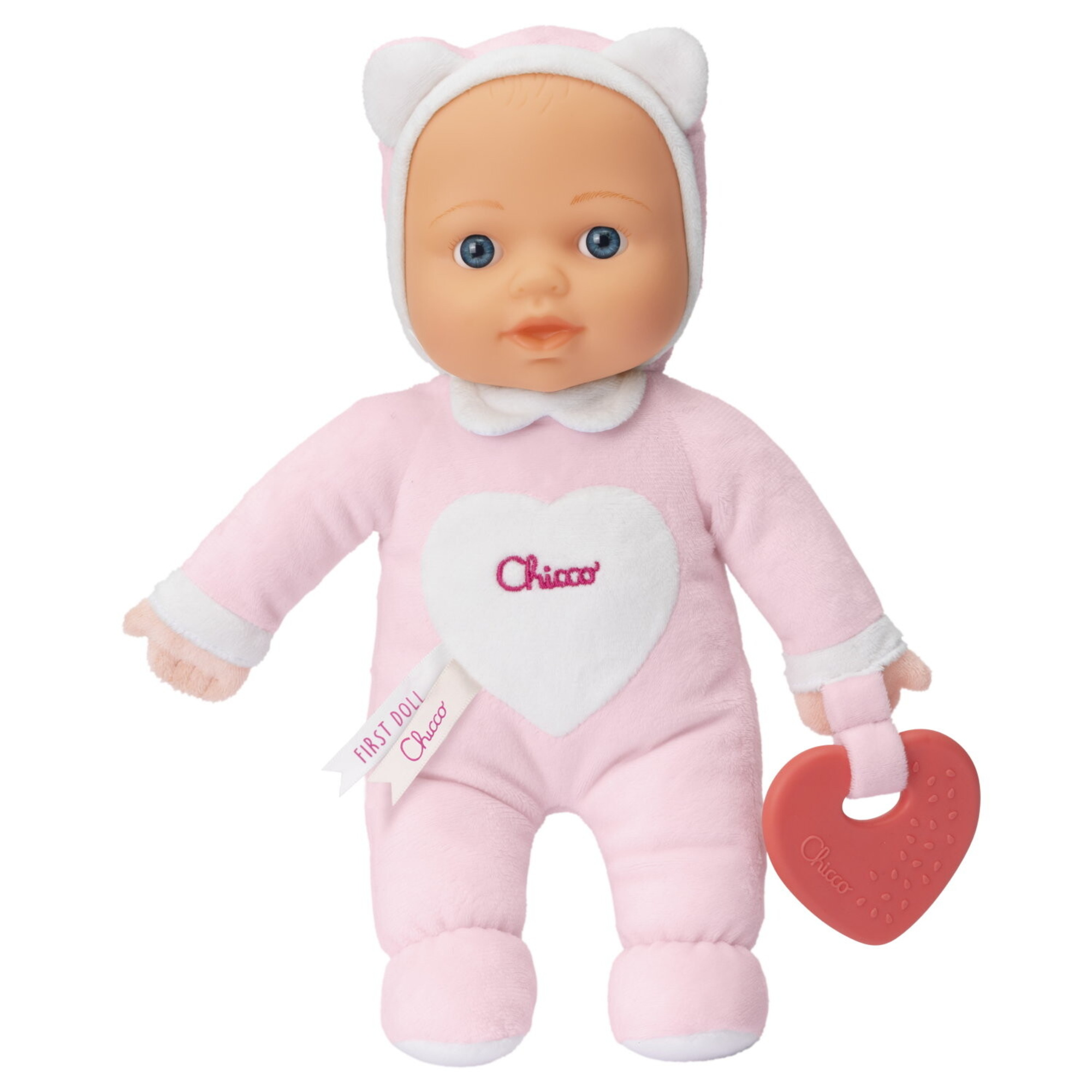 Chicco la mia prima bambola - sicura per neonati, - rosa - 0+ mesi - Chicco