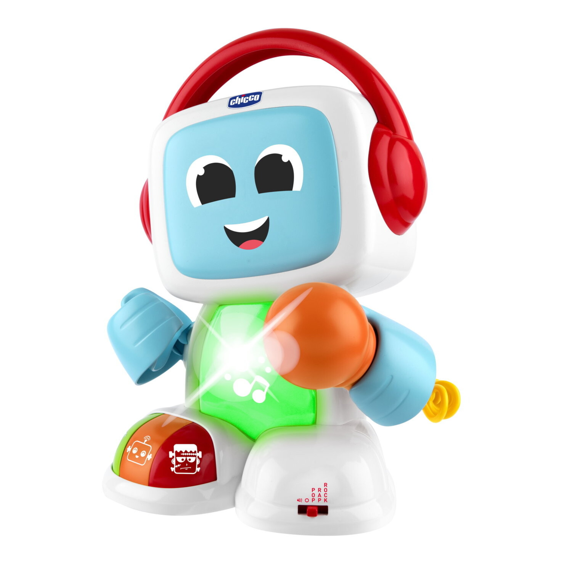 Chicco robit - gioca e canta con happy music per bambini 3-6 anni - Chicco