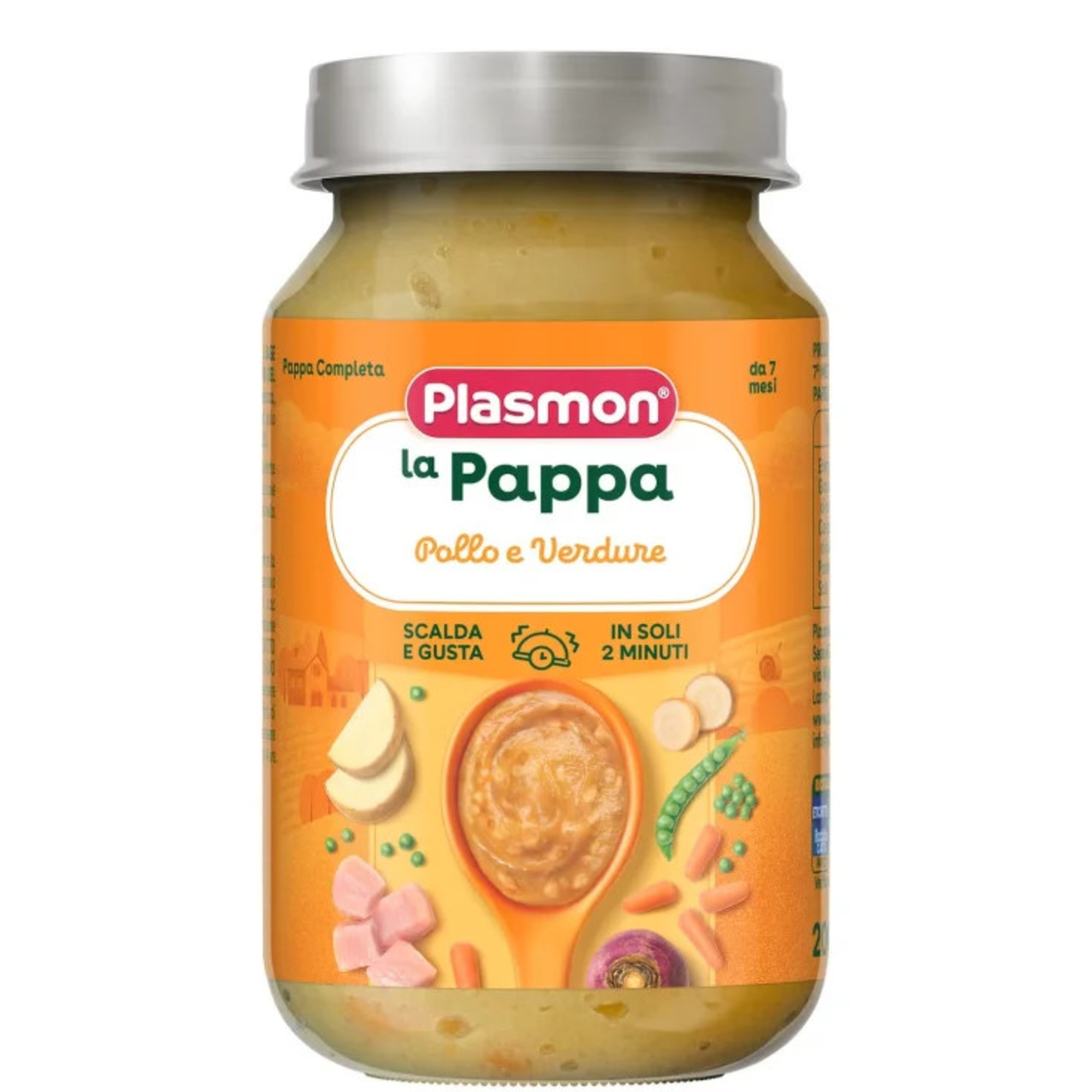 Pollo e verdure la pappa 200g - plasmon - Plasmon