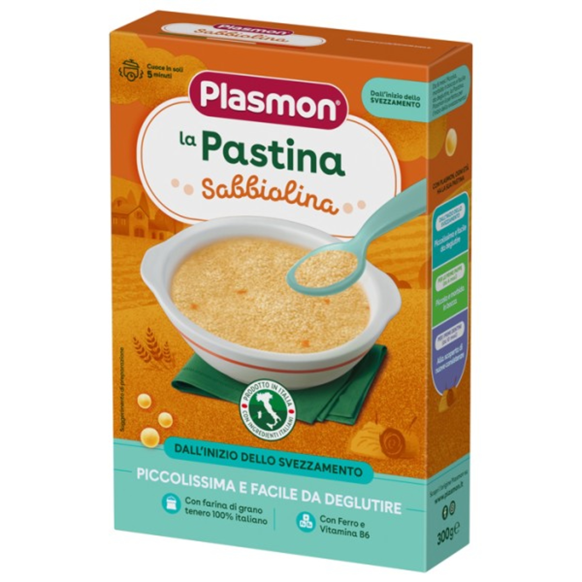 Pasta sabbiolina 300g - plasmon - Plasmon