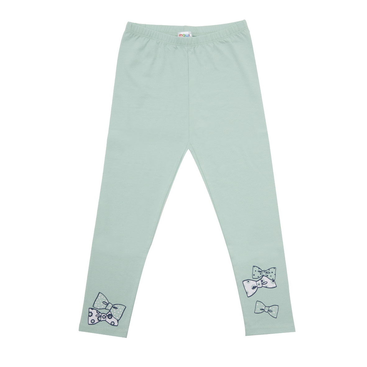 Legging stretch bimba verde - Mawi