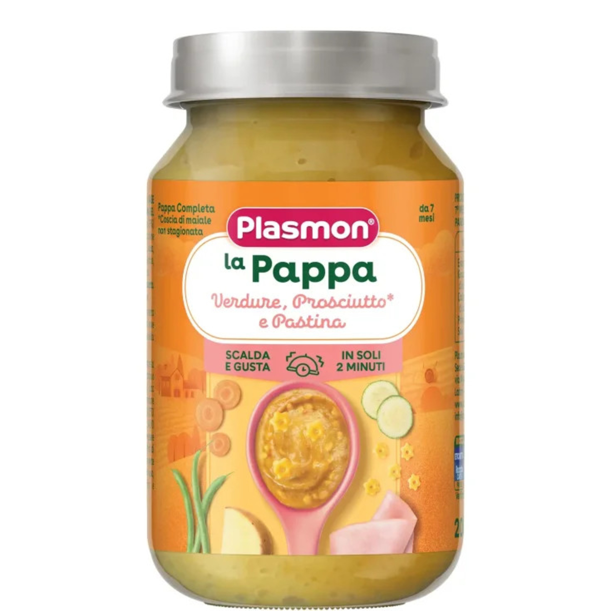 La pappa verdure prosciutto e pastina 200g - plasmon - Plasmon