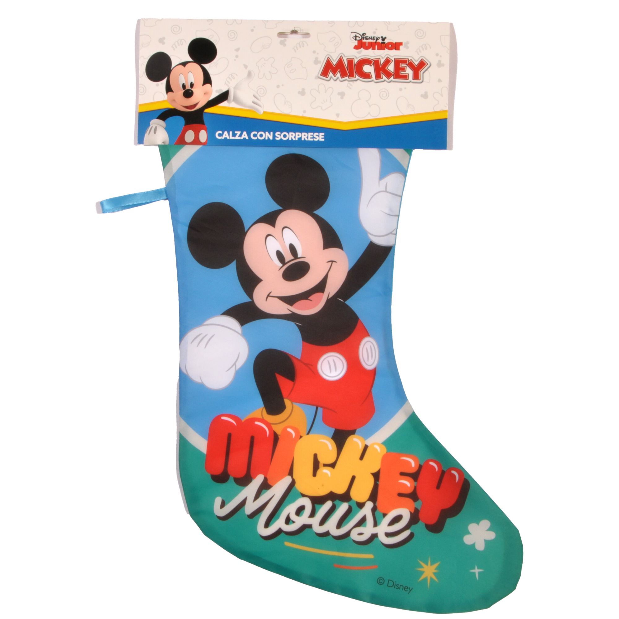 Calza della befana con sorprese a tema mickey mouse - MICKEY MOUSE