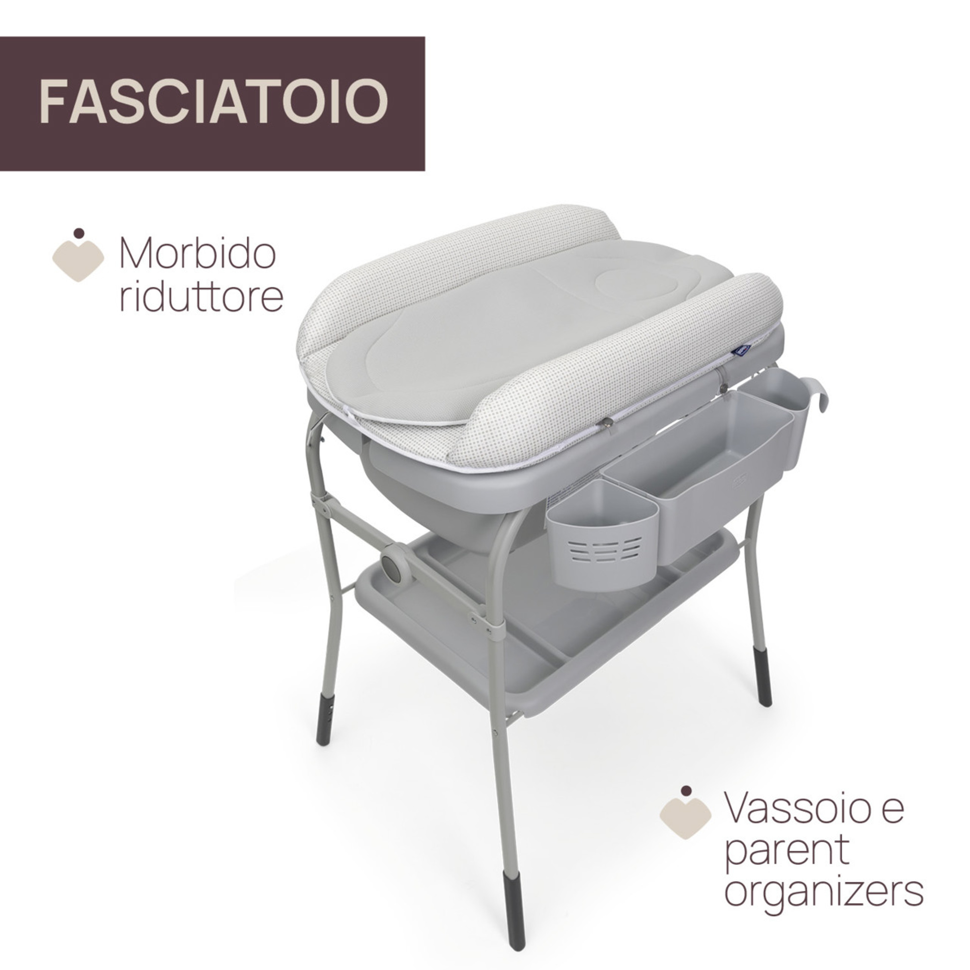 Bagnetto fasciatoio completo cuddle&bubble - chicco - Chicco