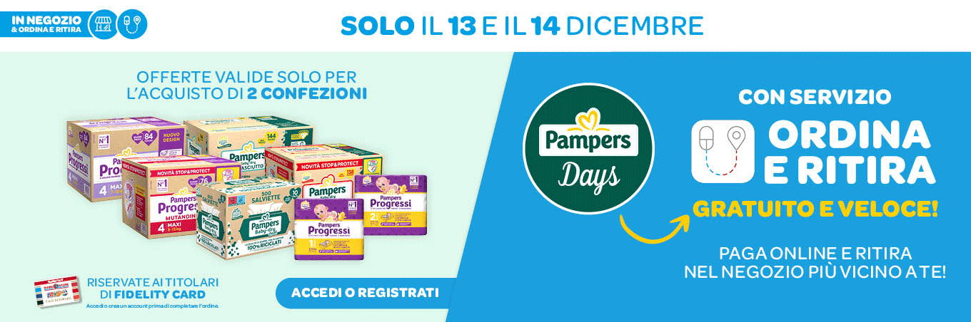 🩲 PAMPERS DAYS🩲