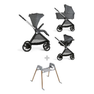 Trio bellagio flexi kory plus black satin+ stand lullaglide - 