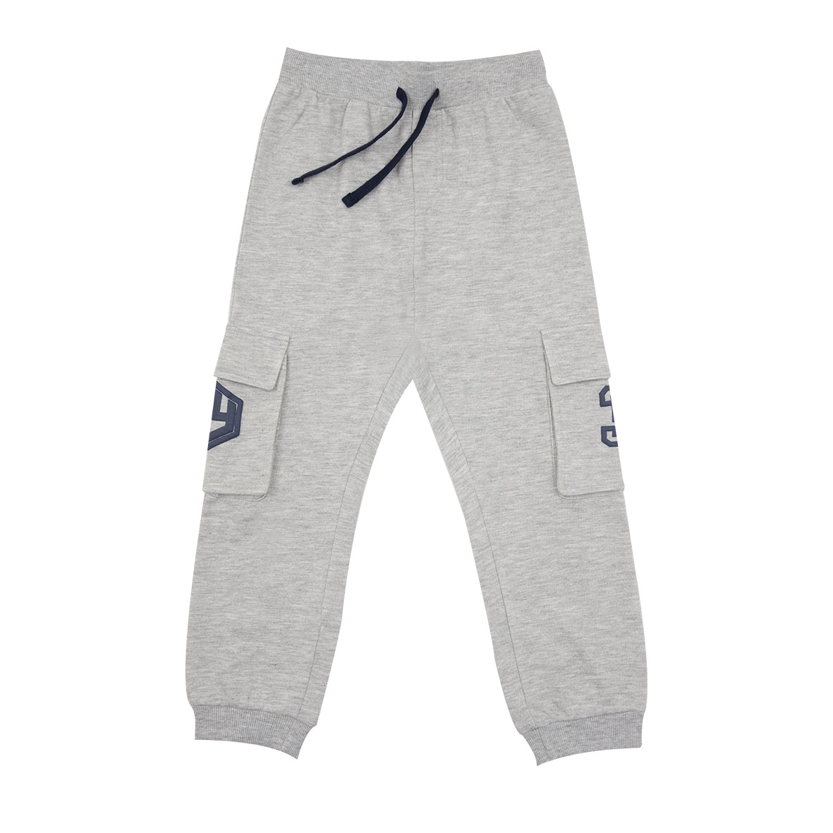 Pantalone sportivo bimbo felpato grigio - Mawi