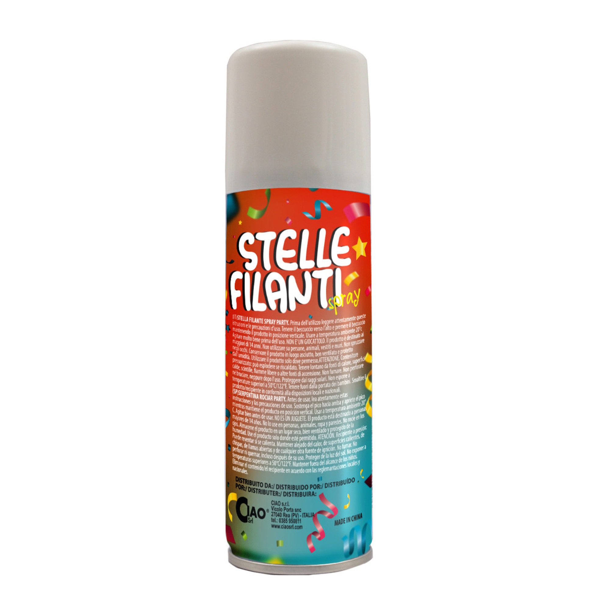 Stelle filanti spray per carnevale - ciao - Ciao