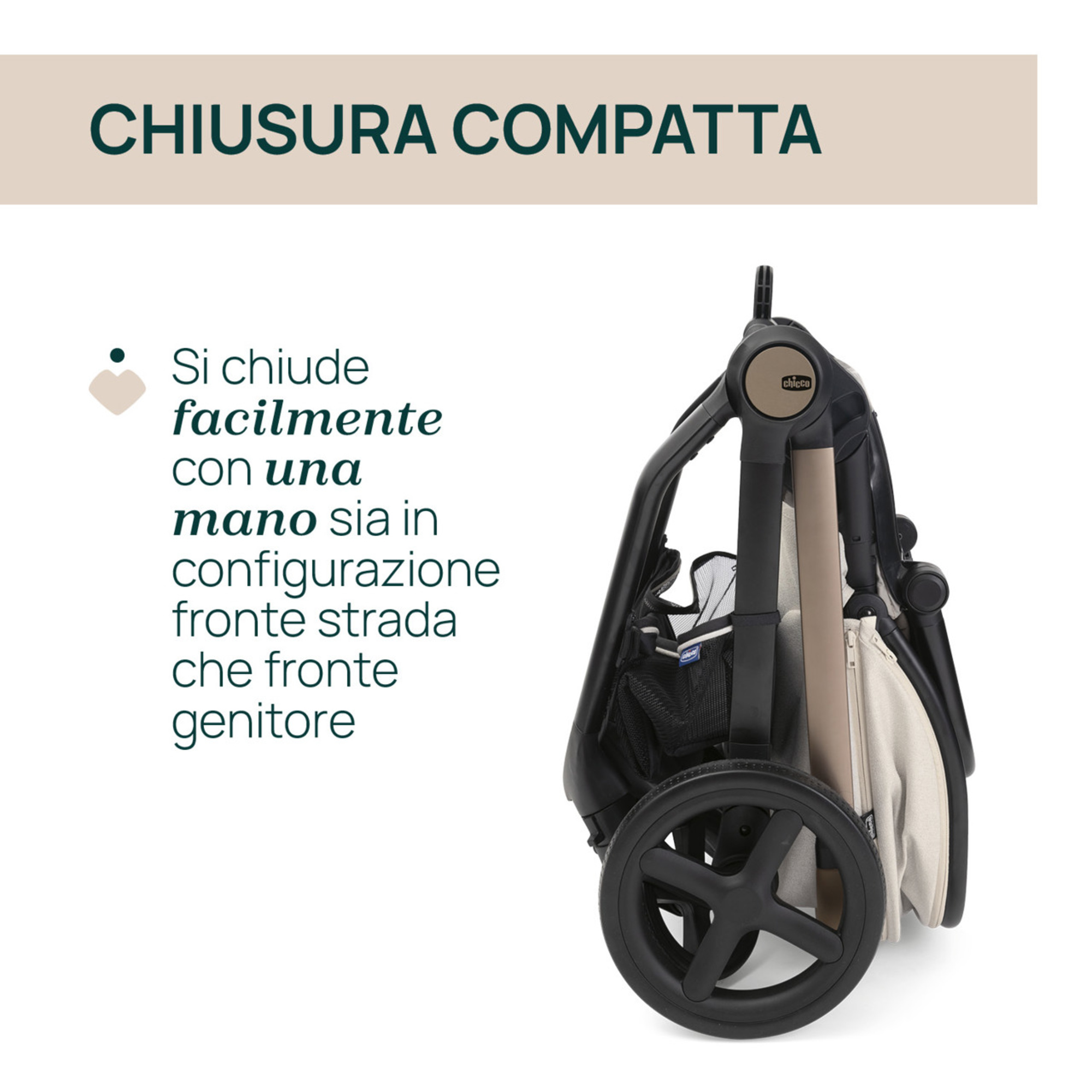 Trio mysa gran comfort con first seat recline - chicco - Chicco