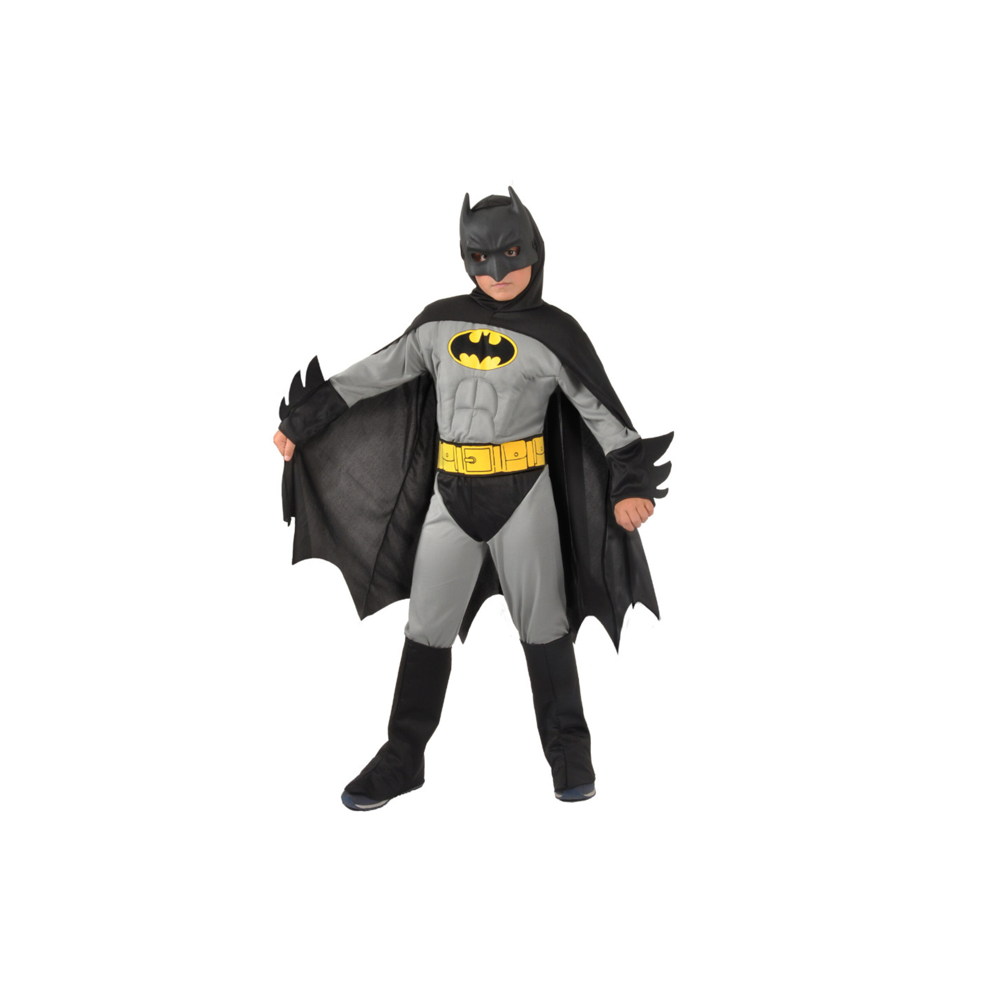 Costume completo originale di batman della warner bros  - 5-7 anni - BATMAN