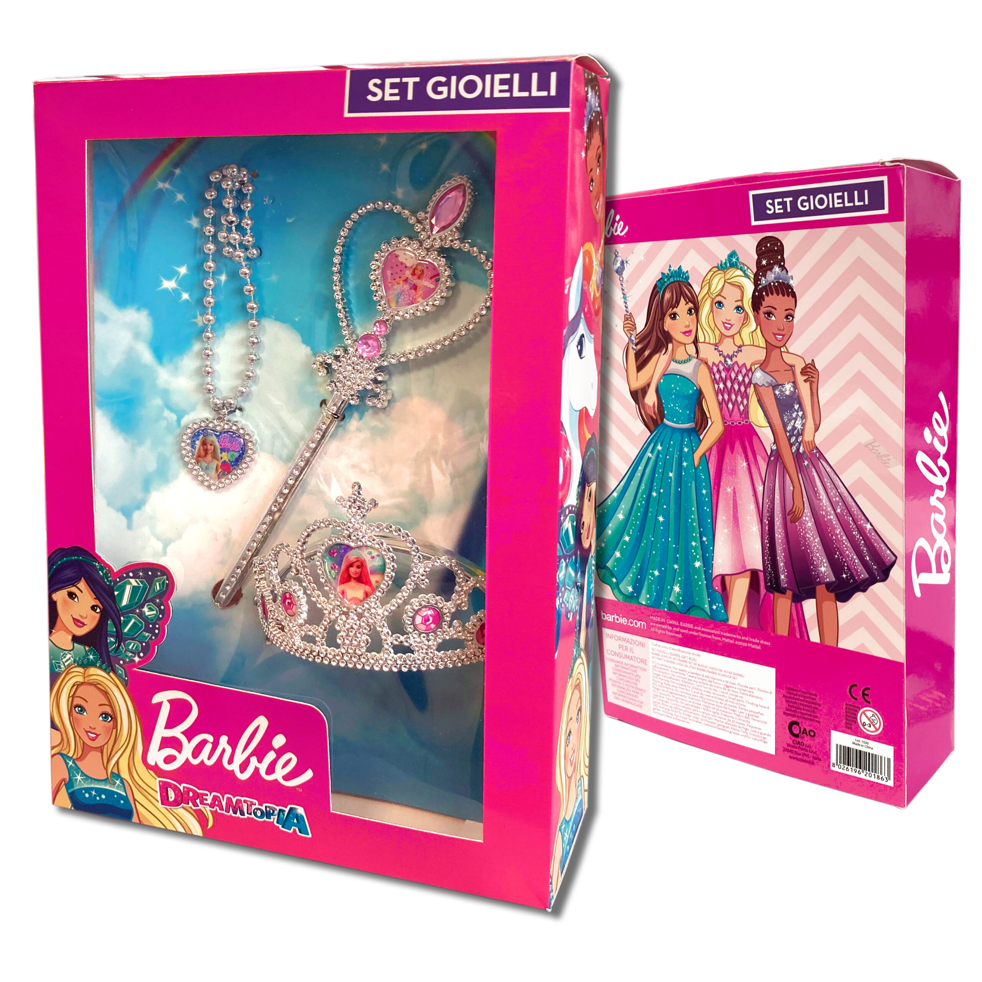 Bellissimo set di gioielli originali di barbie dreamtropia - BARBIE