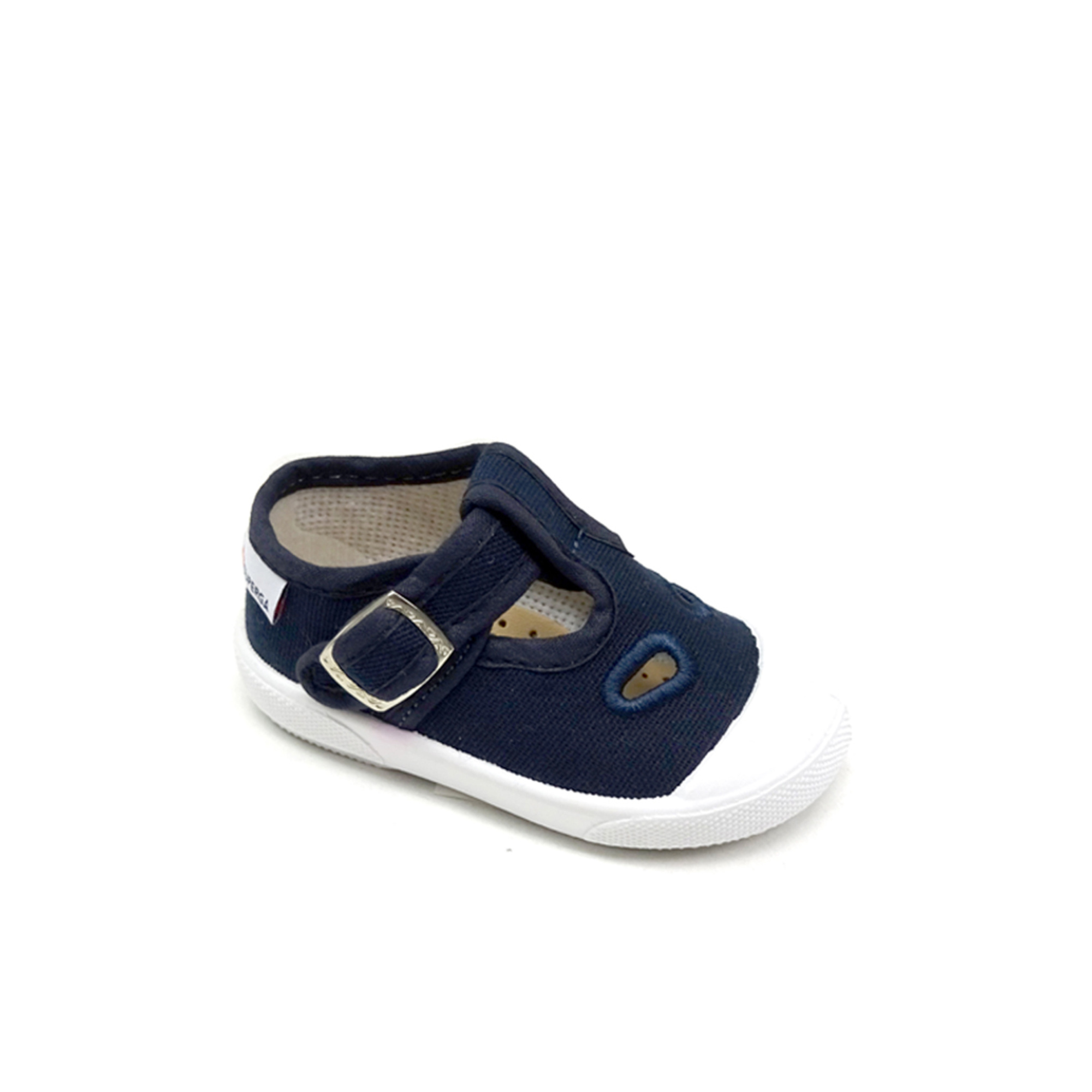 Scarpina bimbo superga blu con fibbia - SUPERGA