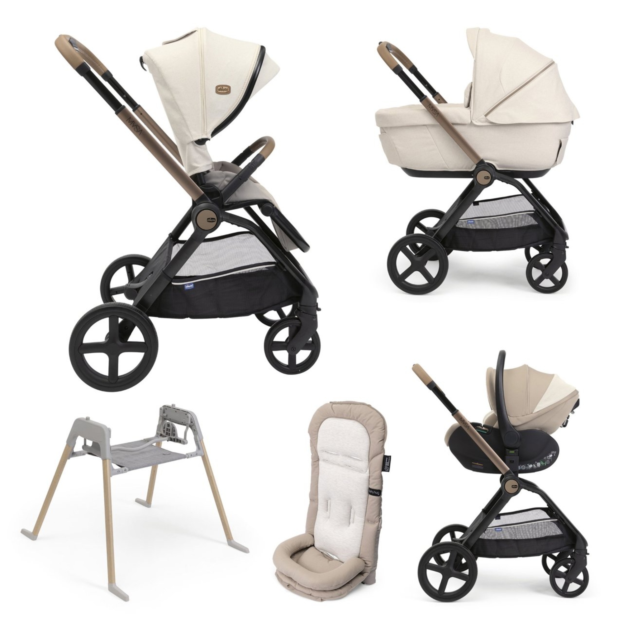 Trio mysa gran comfort con first seat recline - chicco - Chicco