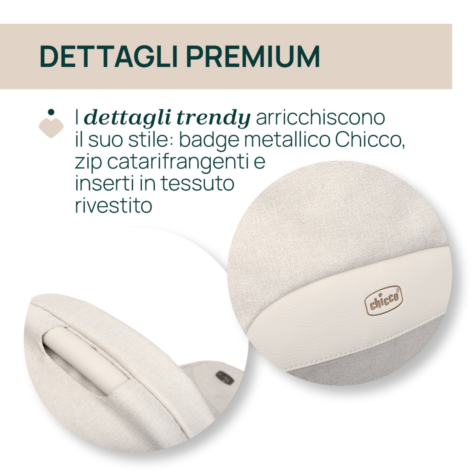 Trio mysa gran comfort con first seat recline - chicco - Chicco