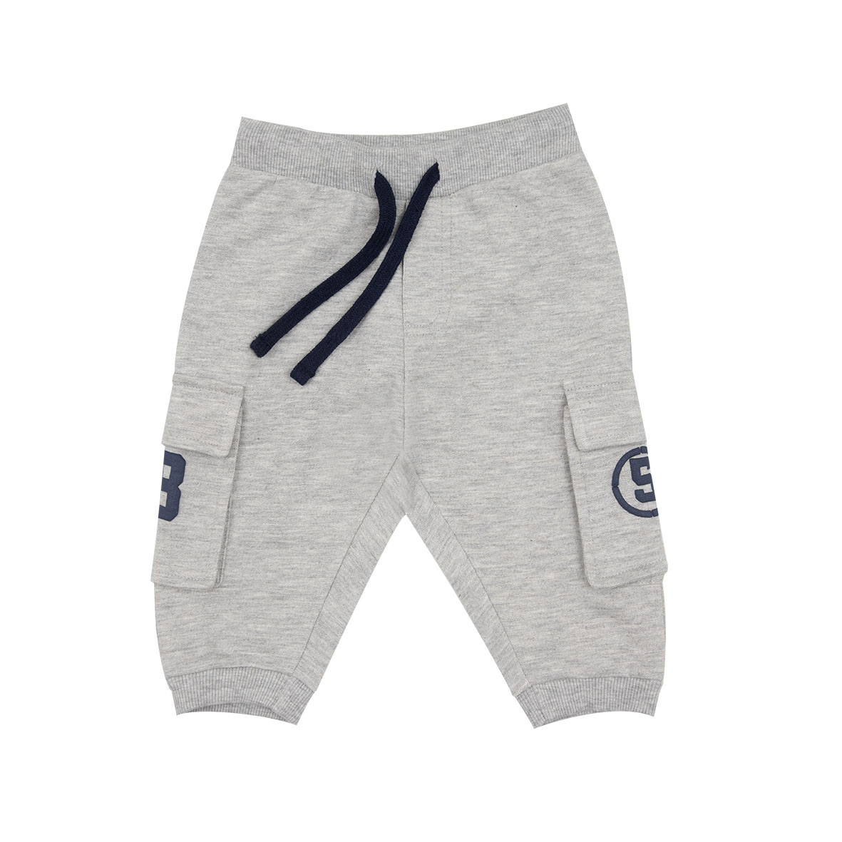 Pantalone sportivo bimbo felpato grigio - Mawi