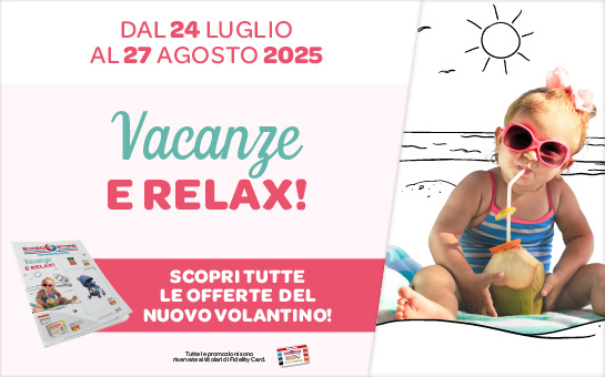 TANTE PROMO COL VOLANTINO DI AGOSTO