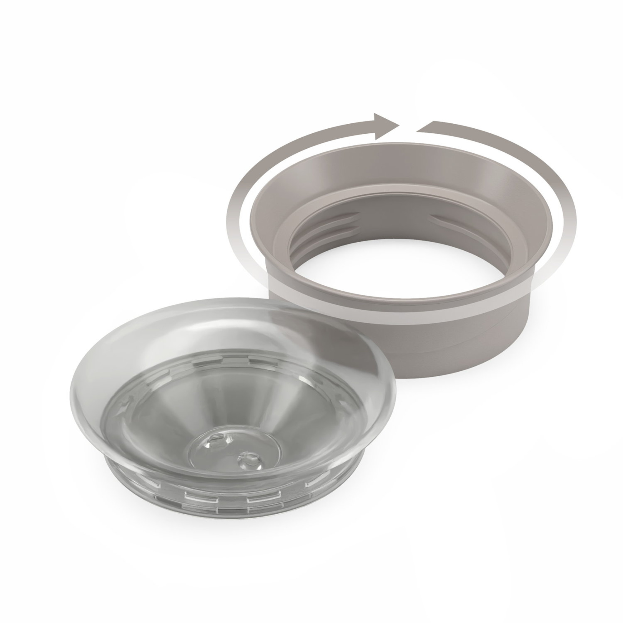 Tazza perfect x 360 12m+ grigia - chicco - Chicco