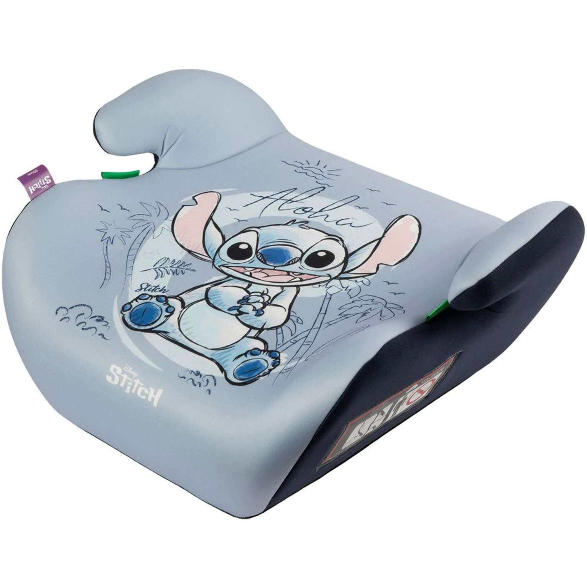 Alzatina auto stitch altezza da 125 a 150 cm  i-size r129 - disney - Disney